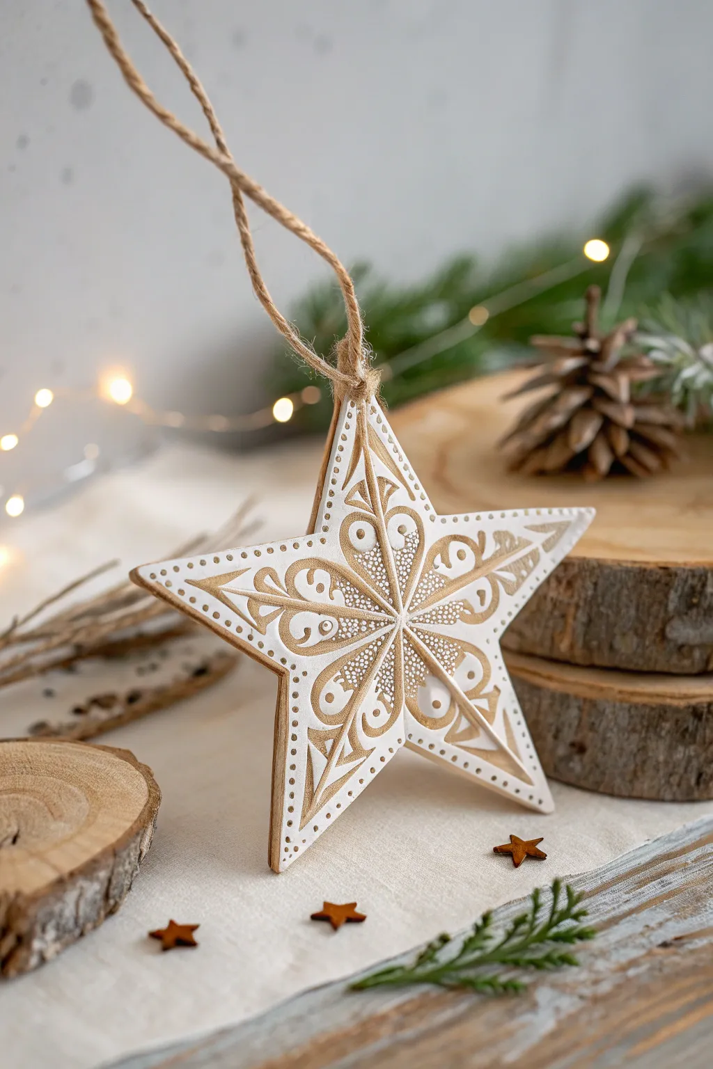 Embrace the spirit of Christmas with a handcrafted Star of Bethlehem, where simplicity meets elegance.