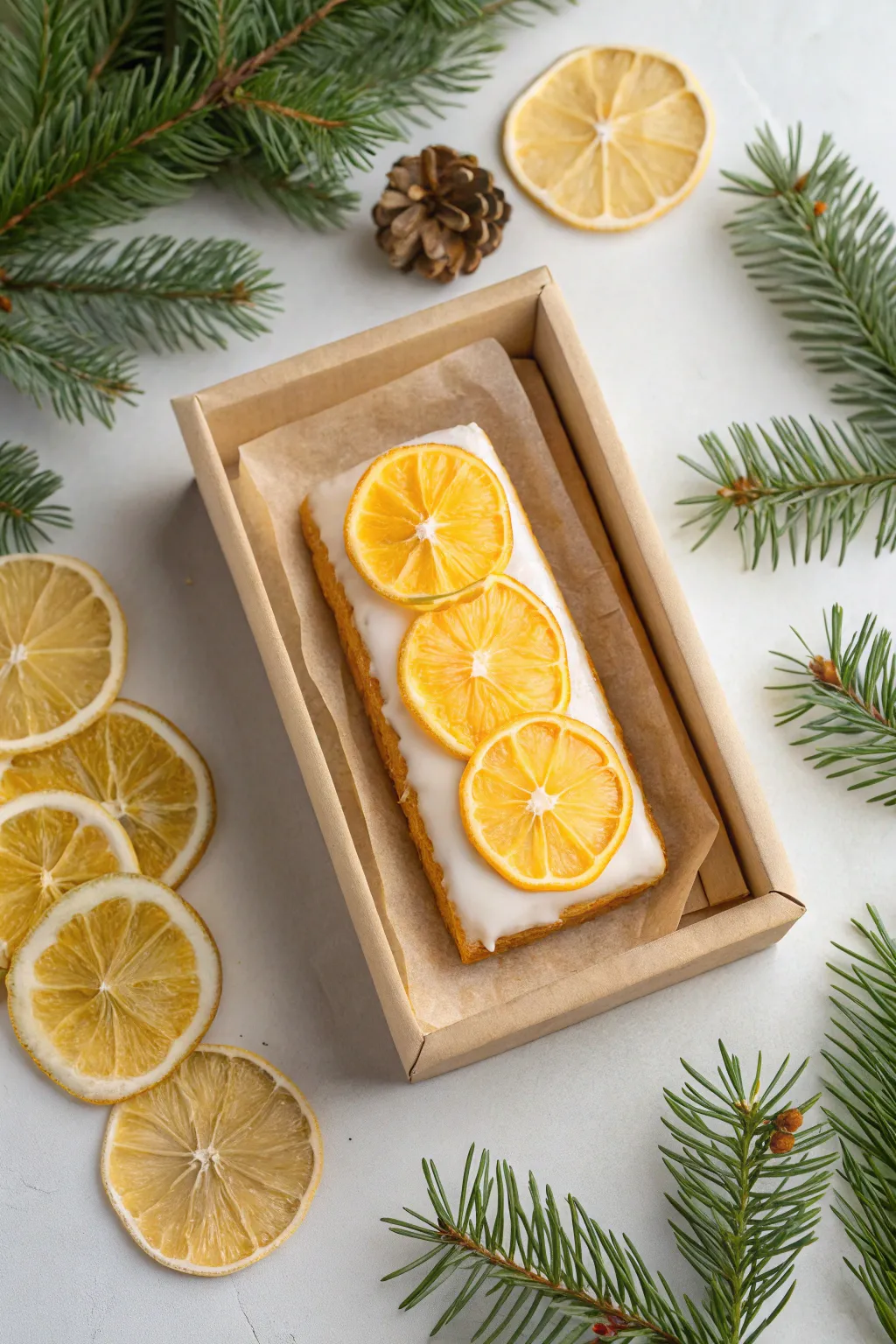 Add a refreshing twist to your holiday treats with a touch of citrus magic! 🍋✨ #MinimalistBeauty #ScandiBoho