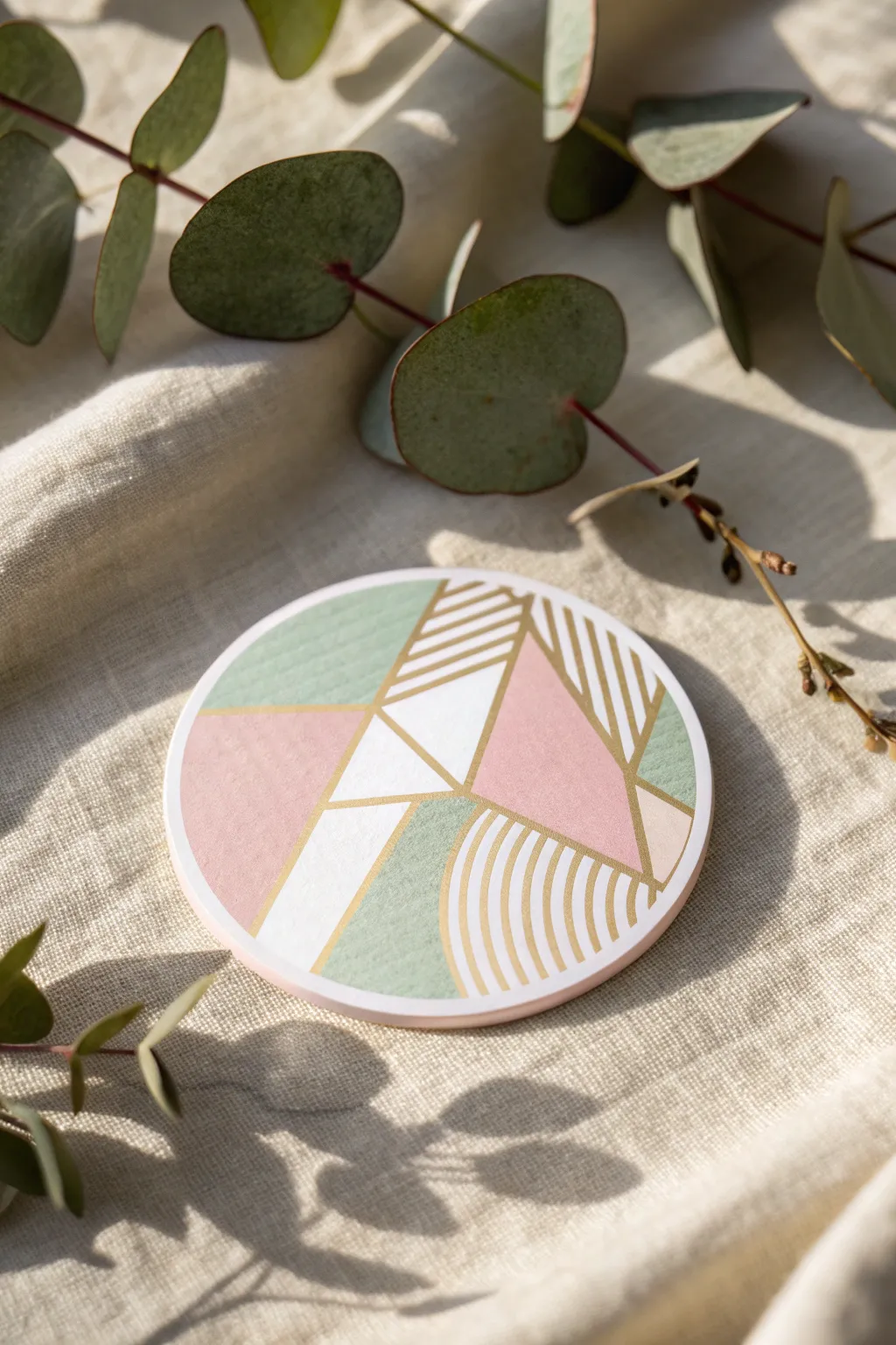 Elevate your party decor with minimalist circle stickers for a touch of elegance and charm.