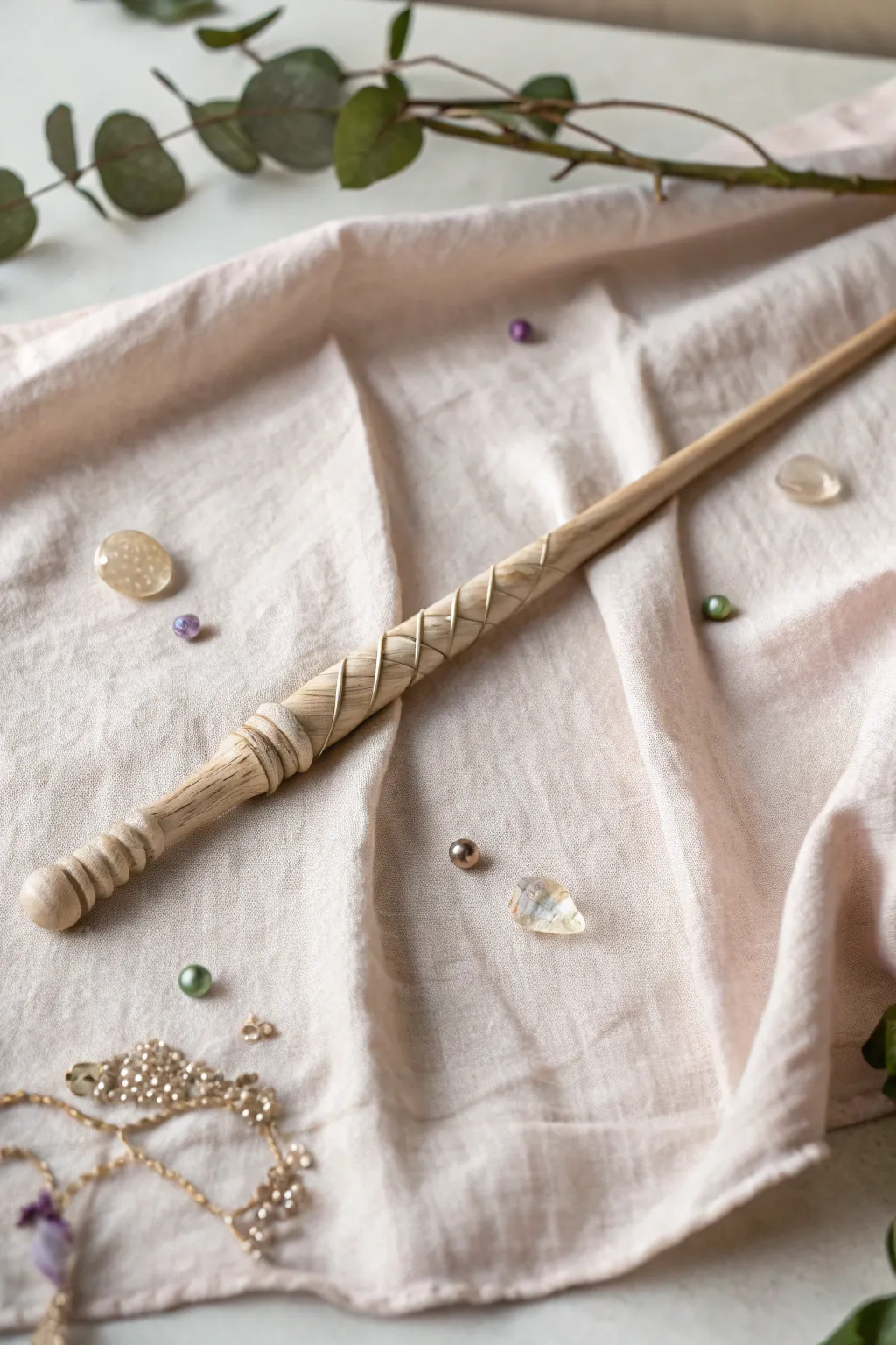 Craft your own magical moments with these enchanting clay wands, perfect for imaginative play and whimsical decor.