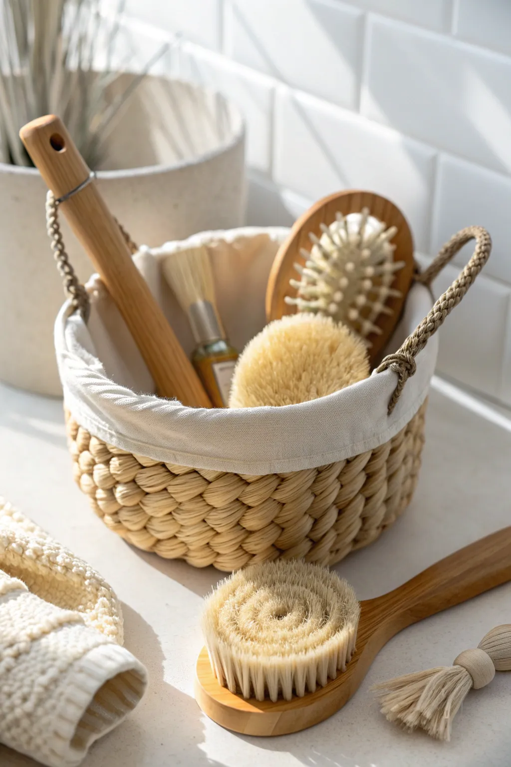 Elevate your cleaning routine with The Handy Helper Set - where comfort meets craftsmanship.