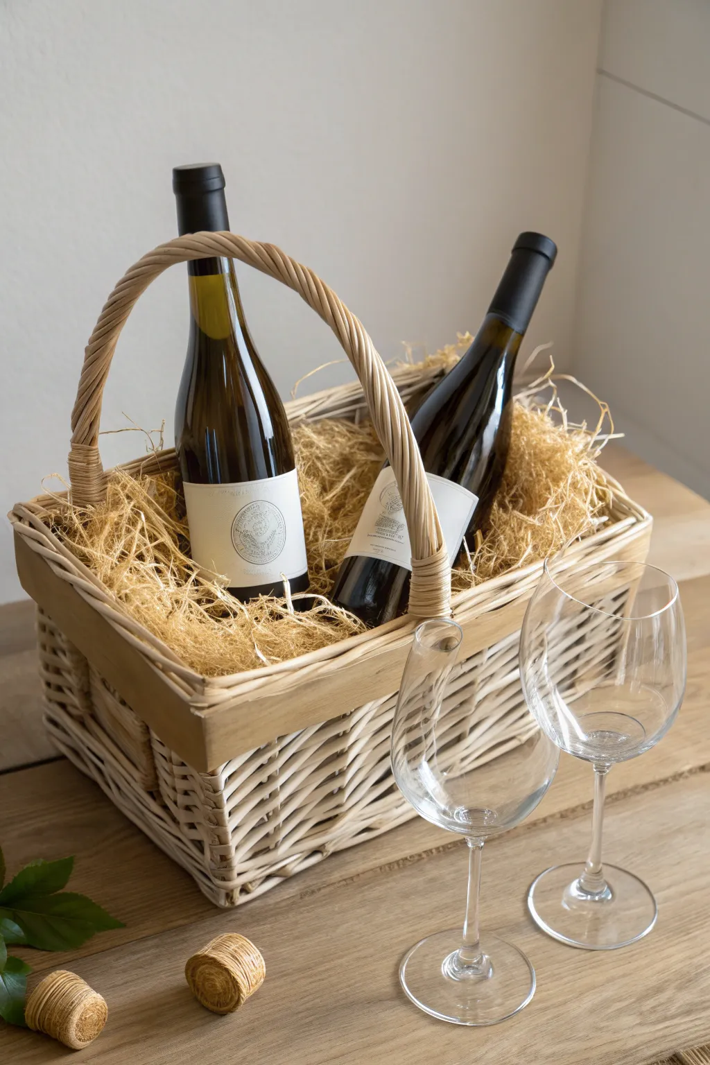 Toast to new beginnings with a touch of elegance and simplicity.