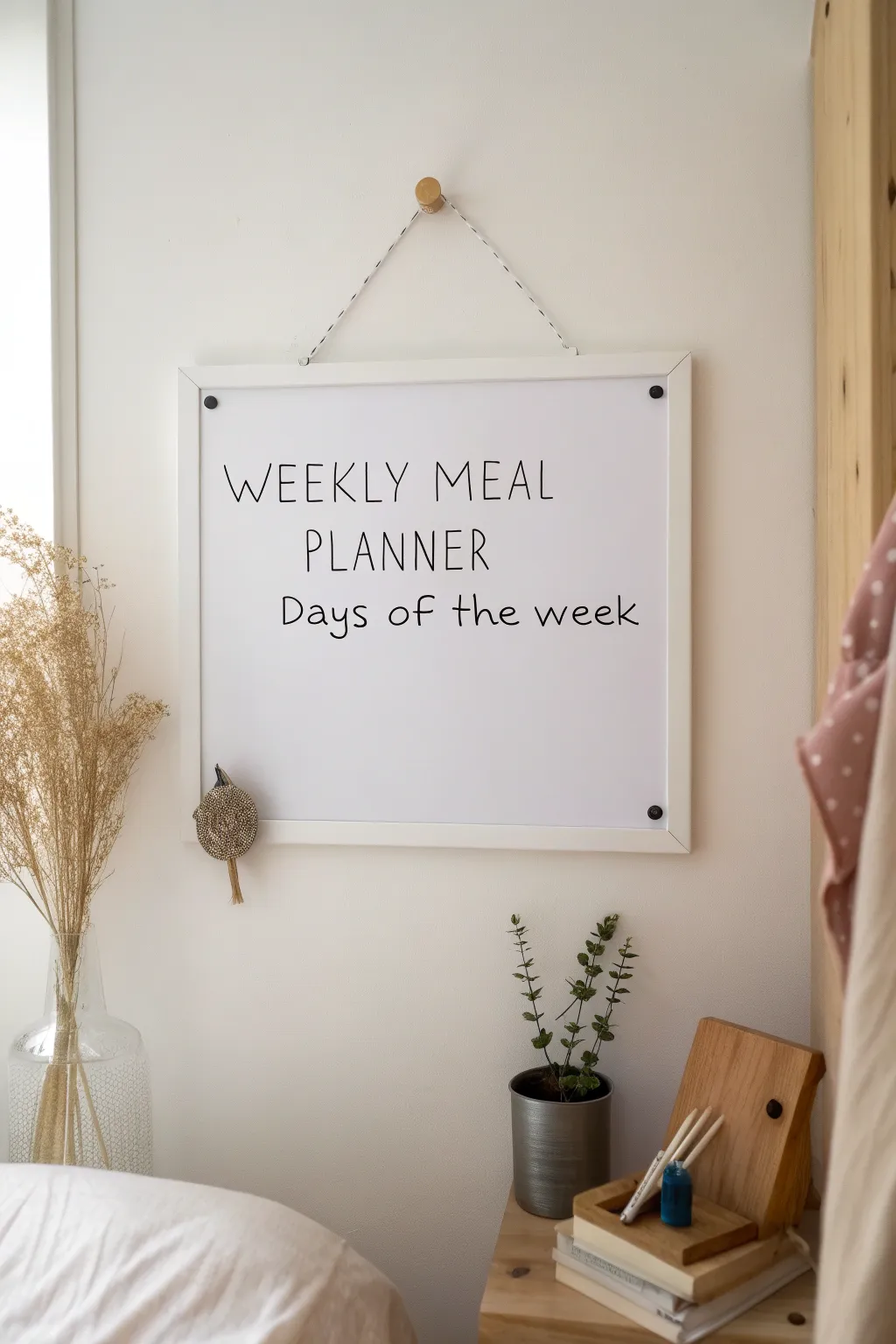 Streamline your week with a chic meal planner that blends simplicity and style.