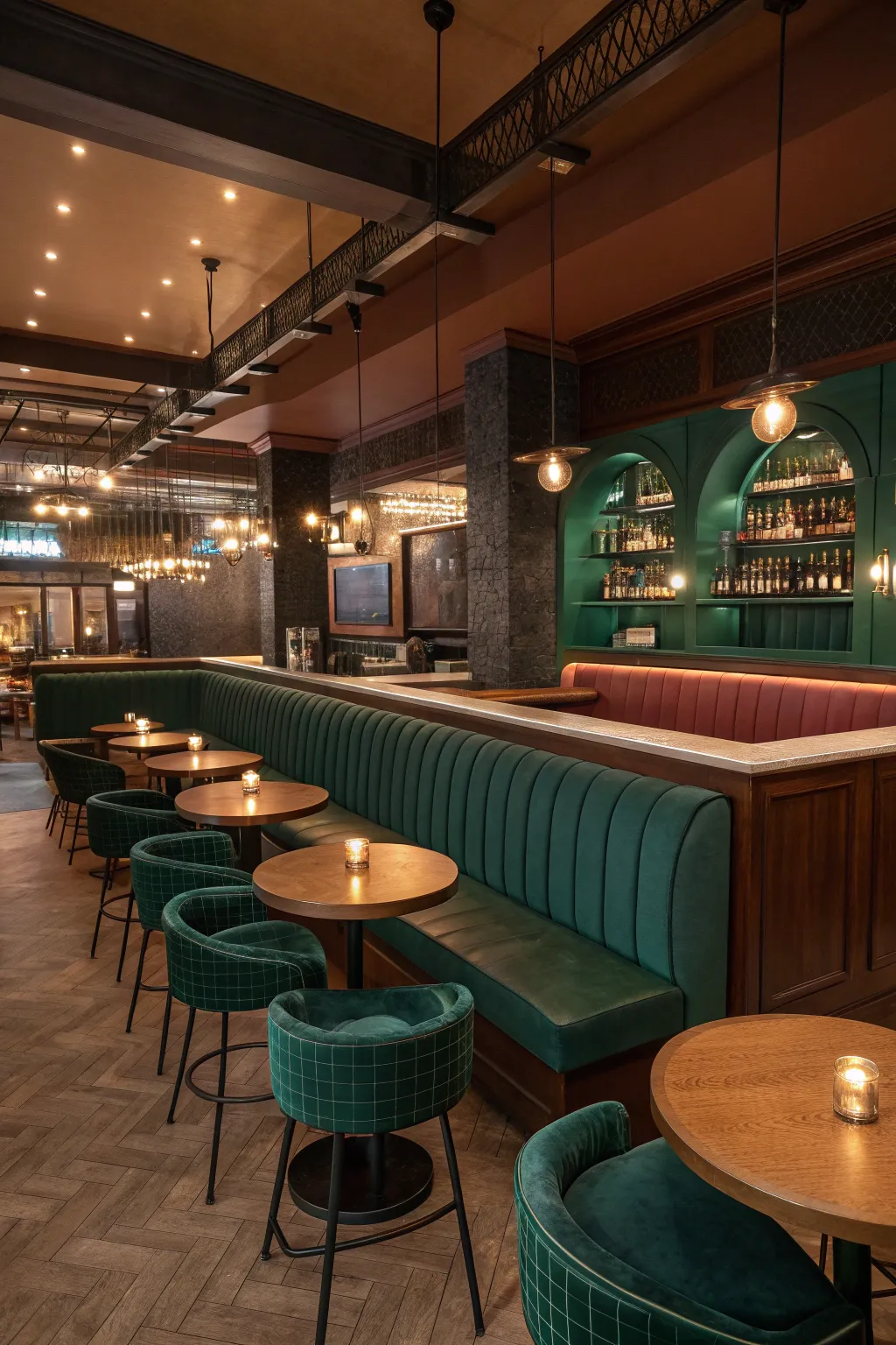 Offer flexibility with innovative seating arrangements that cater to gatherings of all sizes.