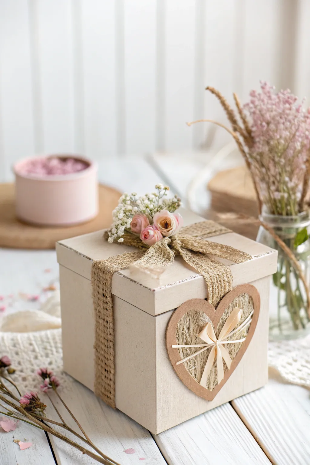 Craft your love story with a touch of nature and simplicity. 🌿 #DIYValentine