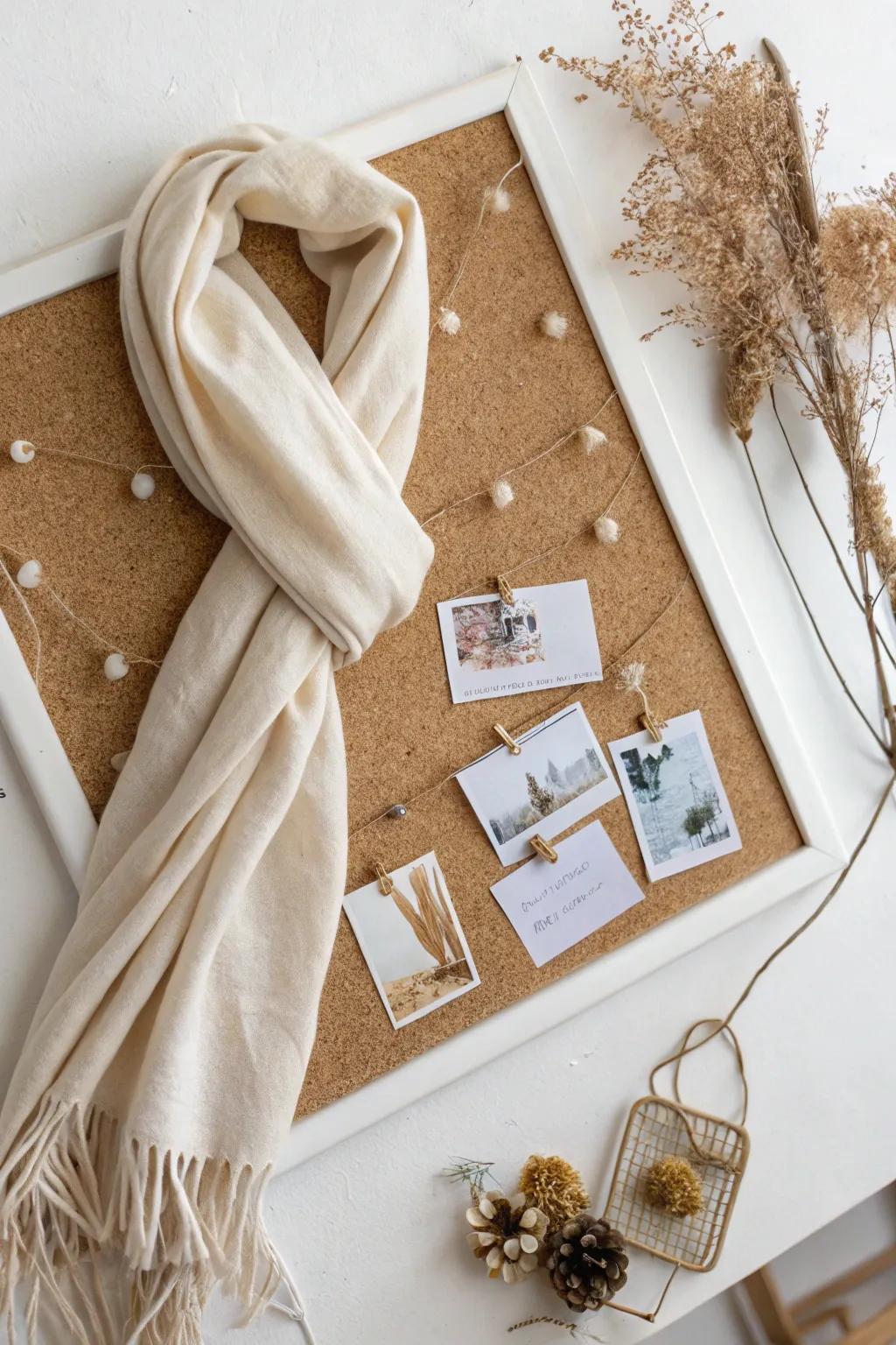 Elevate your vision board with a touch of texture and warmth. ✨ #VisionBoard #ScandiBoho #CraftedBeauty