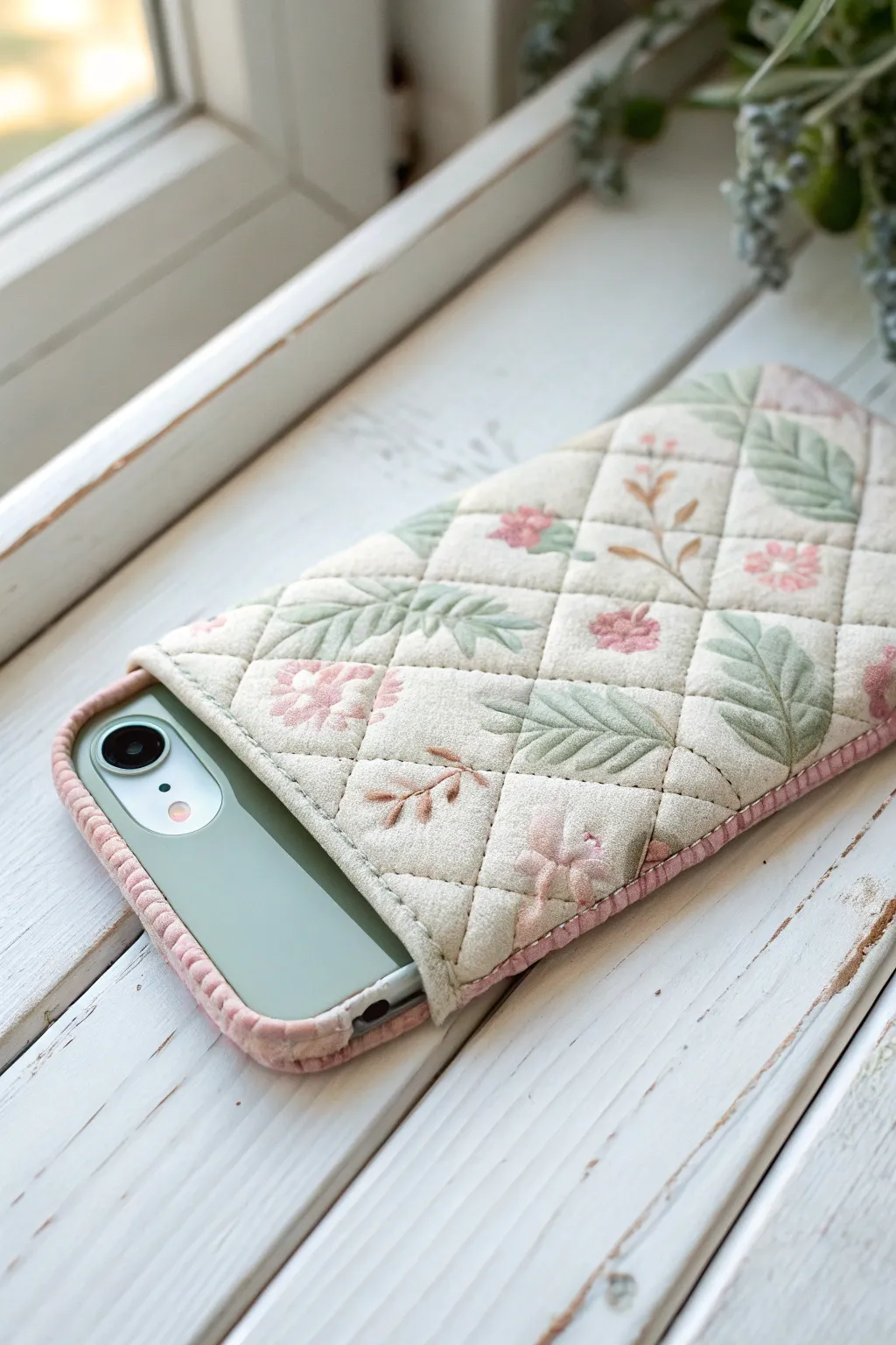 Elevate your everyday essentials with this chic DIY fabric phone case, where minimalist design meets Boho charm.