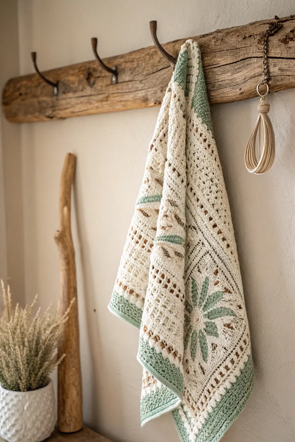 Elevate your kitchen with the timeless beauty of hand-crocheted towels, perfect for Mother's Day.