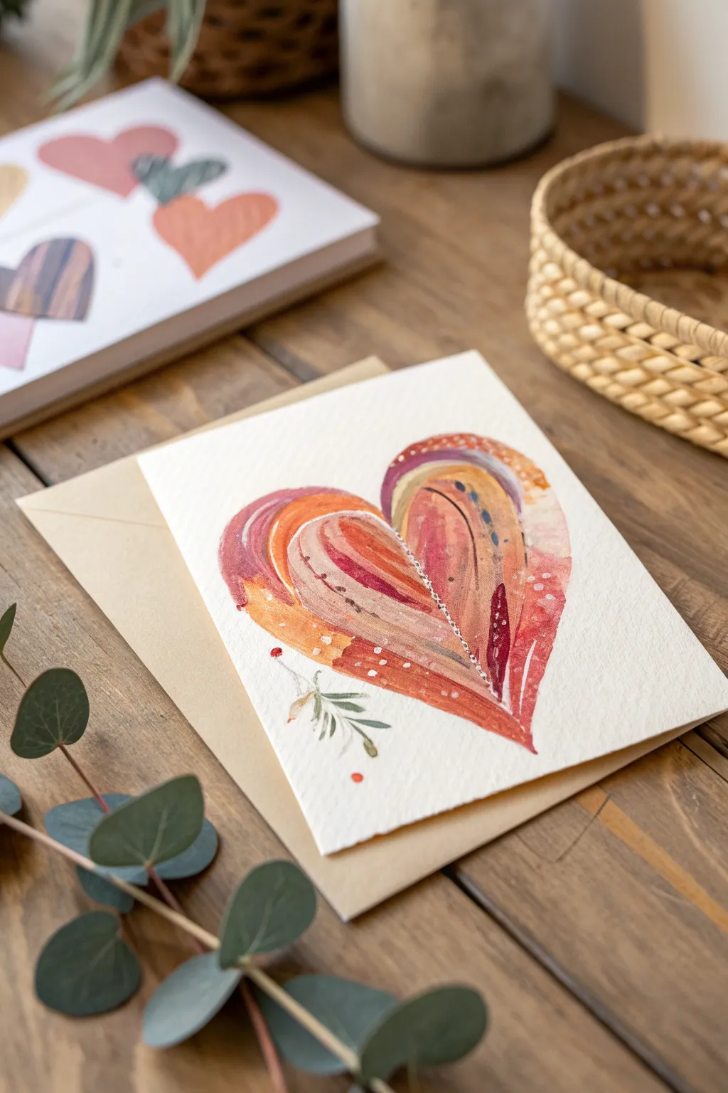 Handcrafted Heartfelt Art: Express your love with unique and creative valentines cards!