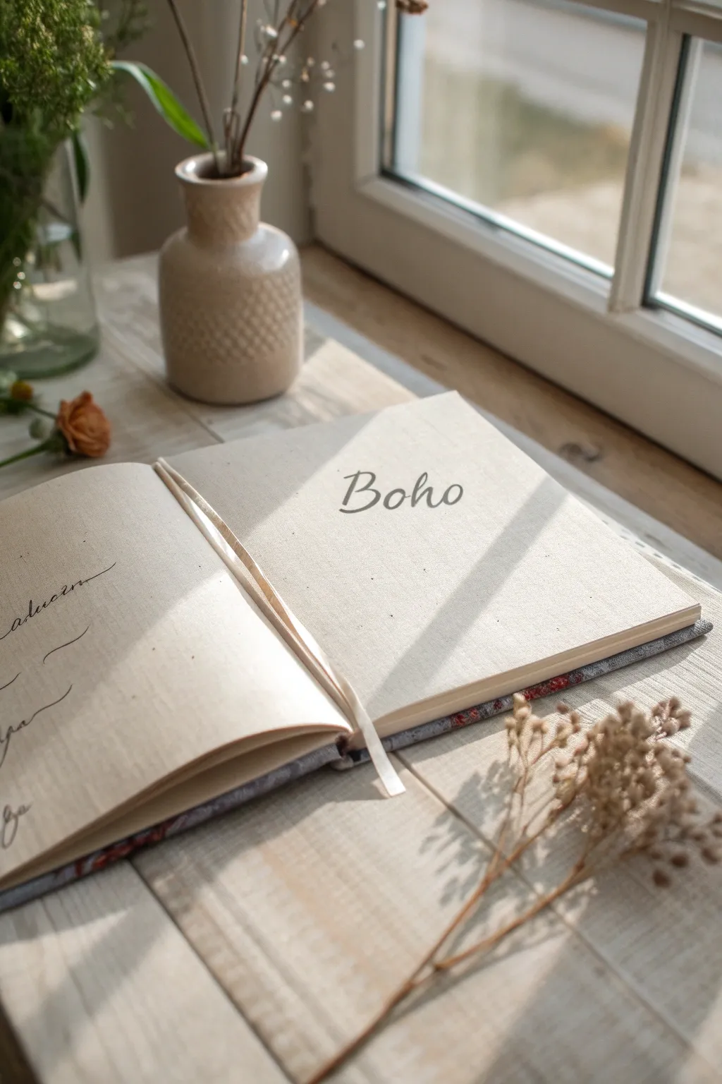 Infuse your notebook with inspiration - let your favorite quotes shine through minimalist elegance.