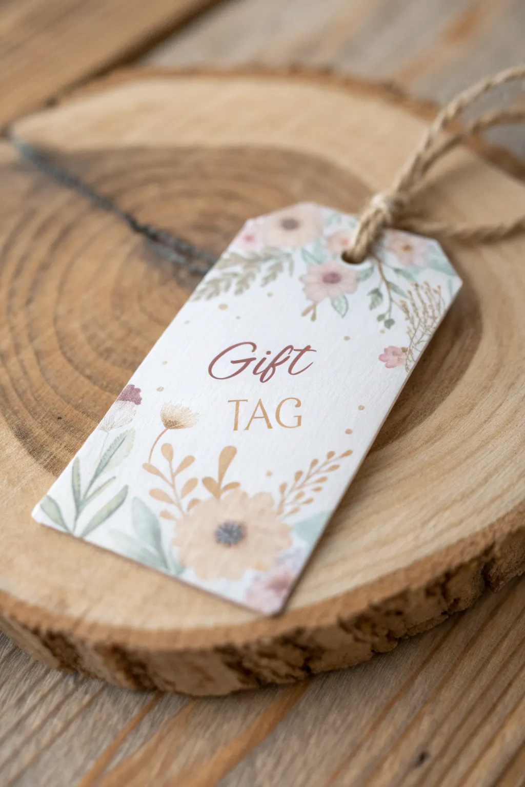Elevate your gift-giving with personalized decoupage gift tags, where simplicity meets elegance.
