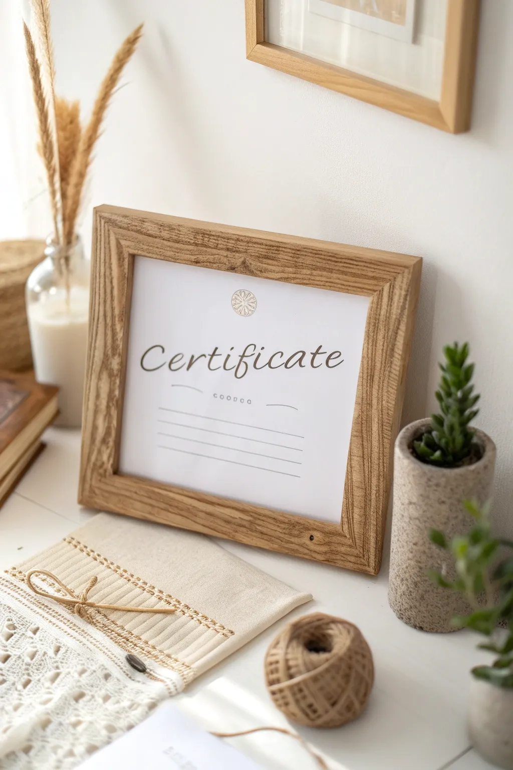 Create a lasting impression with customized certificates that blend minimalism and elegance.
