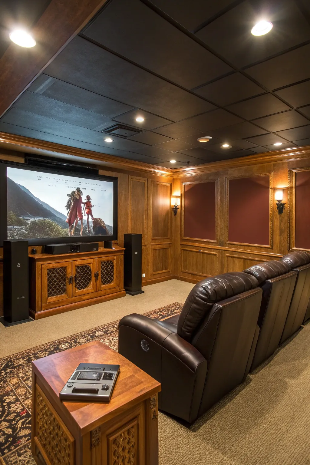 Transform your basement into a cinematic masterpiece and experience movie nights like never before!