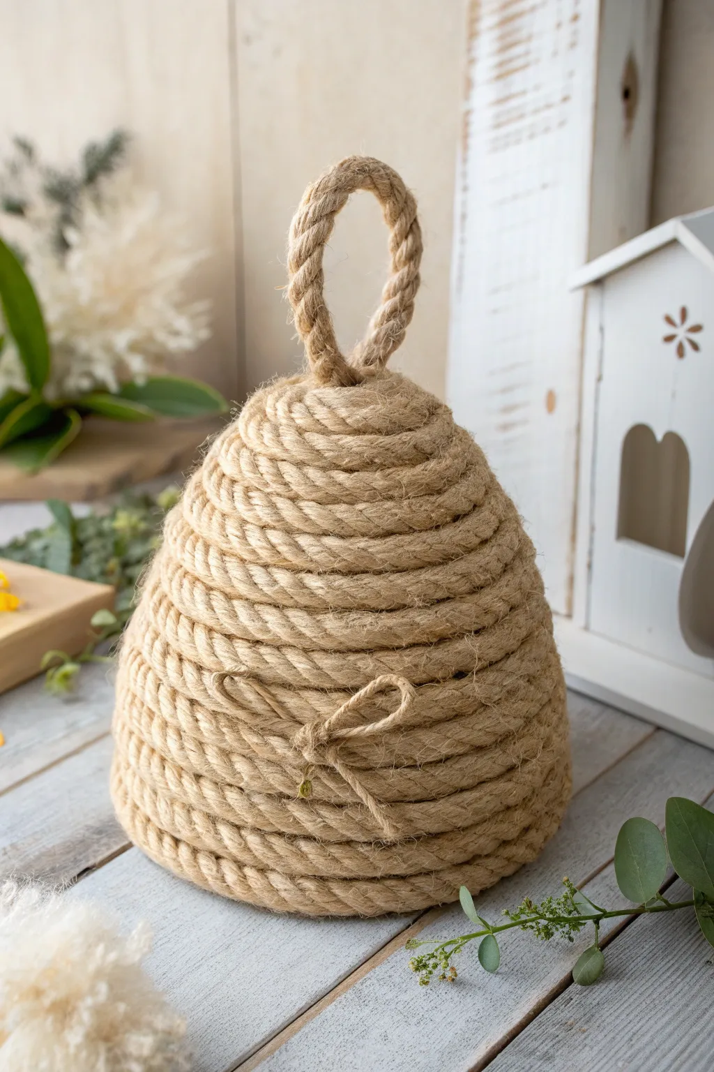 Welcome guests with a touch of natural elegance and simplicity. 🐝✨ #BeeSkepCraft #MinimalistDecor