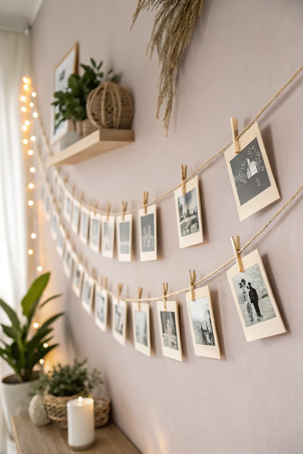 Capture memories in style with a charming DIY photo banner that turns birthdays into nostalgic journeys.