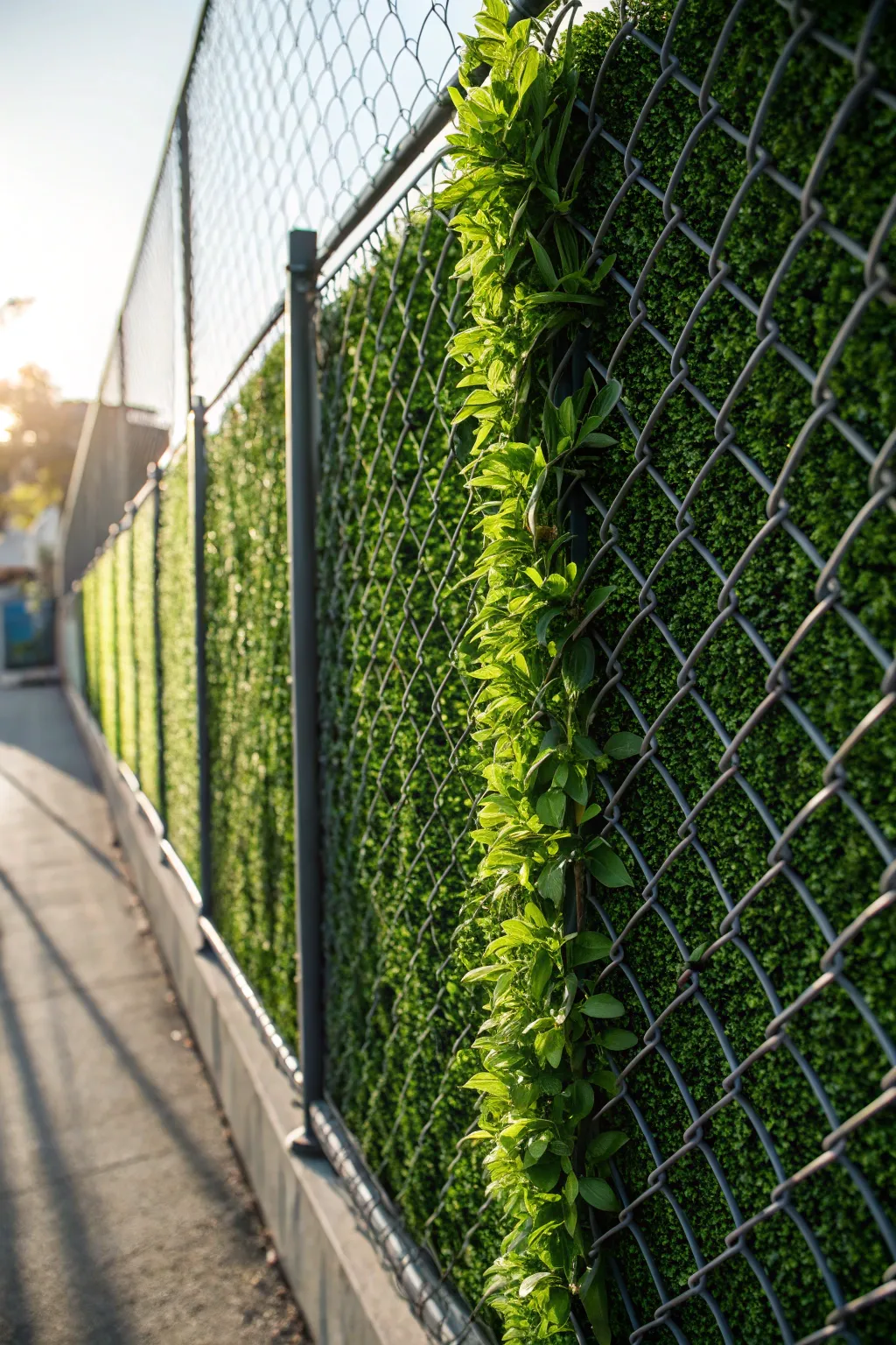 Transform your fence into a green oasis with zero upkeep—perfect for the craftsmanship enthusiast.