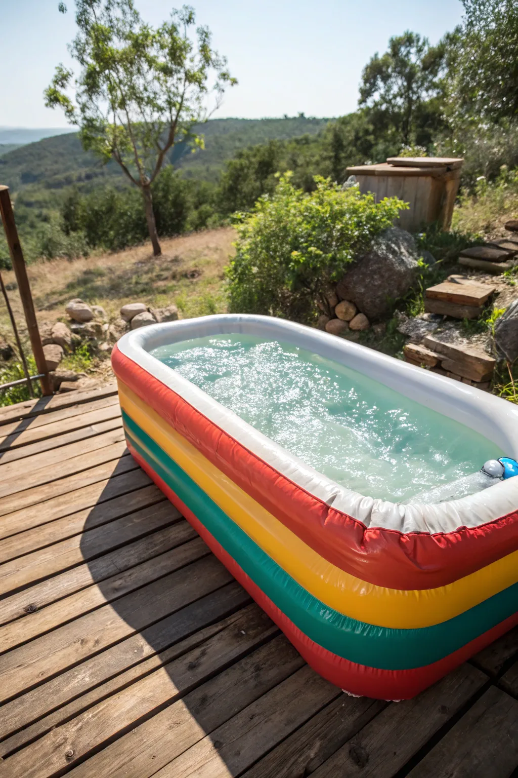 Transform your outdoor space with an easy DIY cold plunge: the perfect blend of innovation and style.