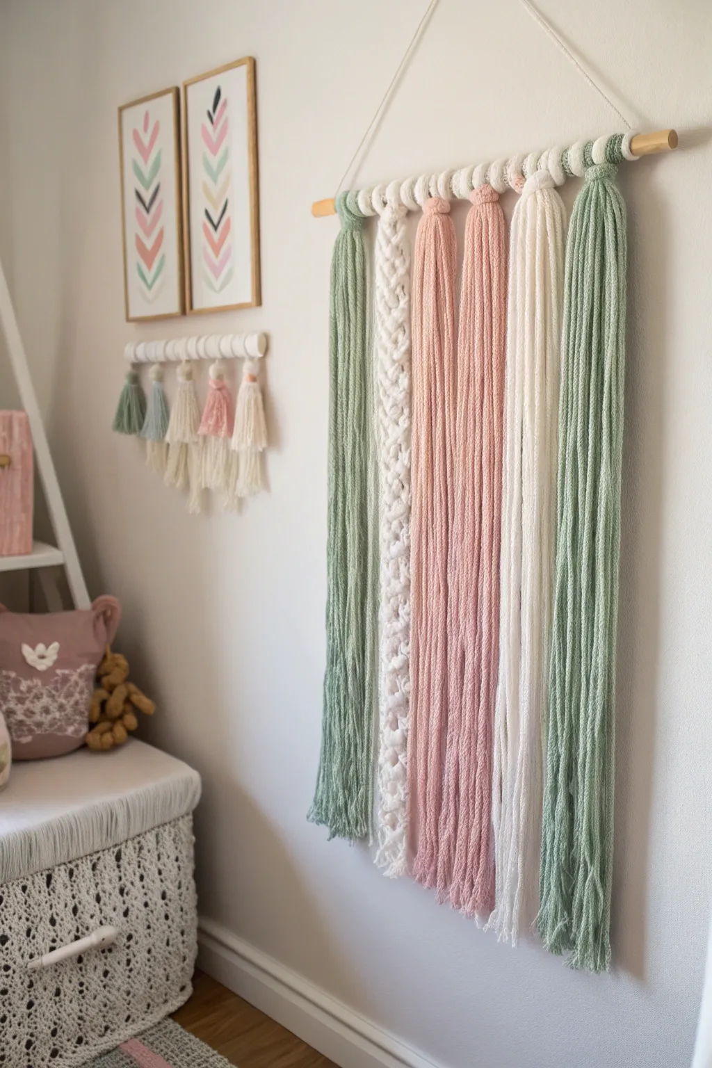 Elevate your space with a touch of handcrafted elegance—this DIY yarn wall hanging is the perfect blend of minimalist and boho style.