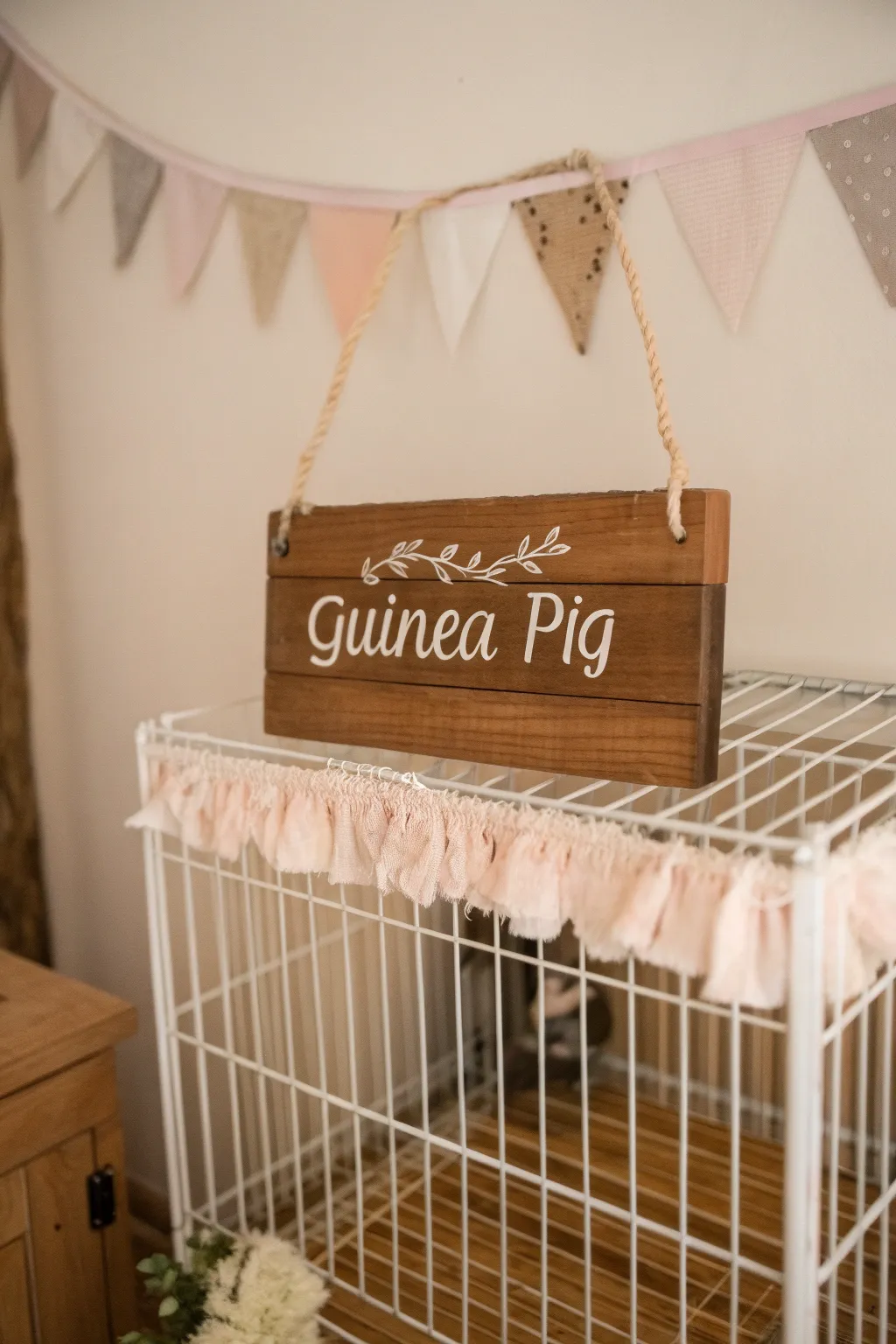 Elevate your guinea pig's home with personalized touches that showcase style and love.