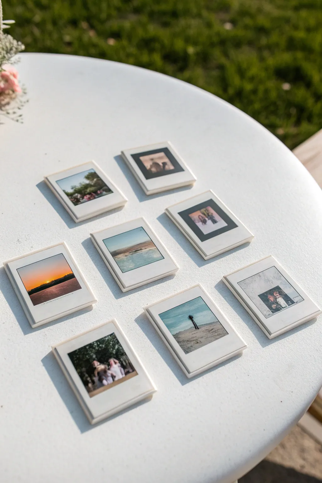 Capture memories in style with these DIY Polaroid magnets—perfect for adding a personal touch to your space!