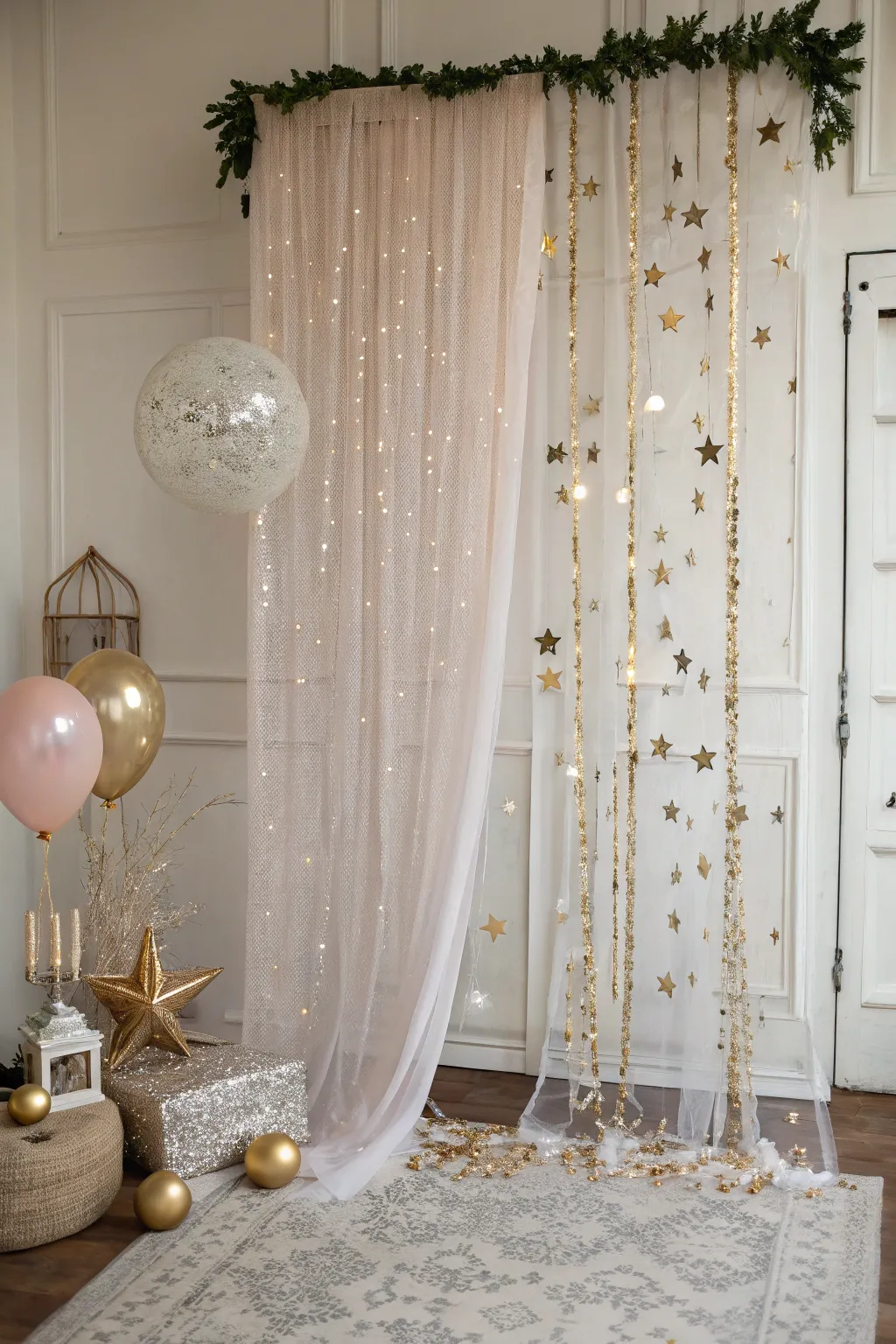 Sprinkle joy into your New Year's celebration with a touch of shimmering elegance.