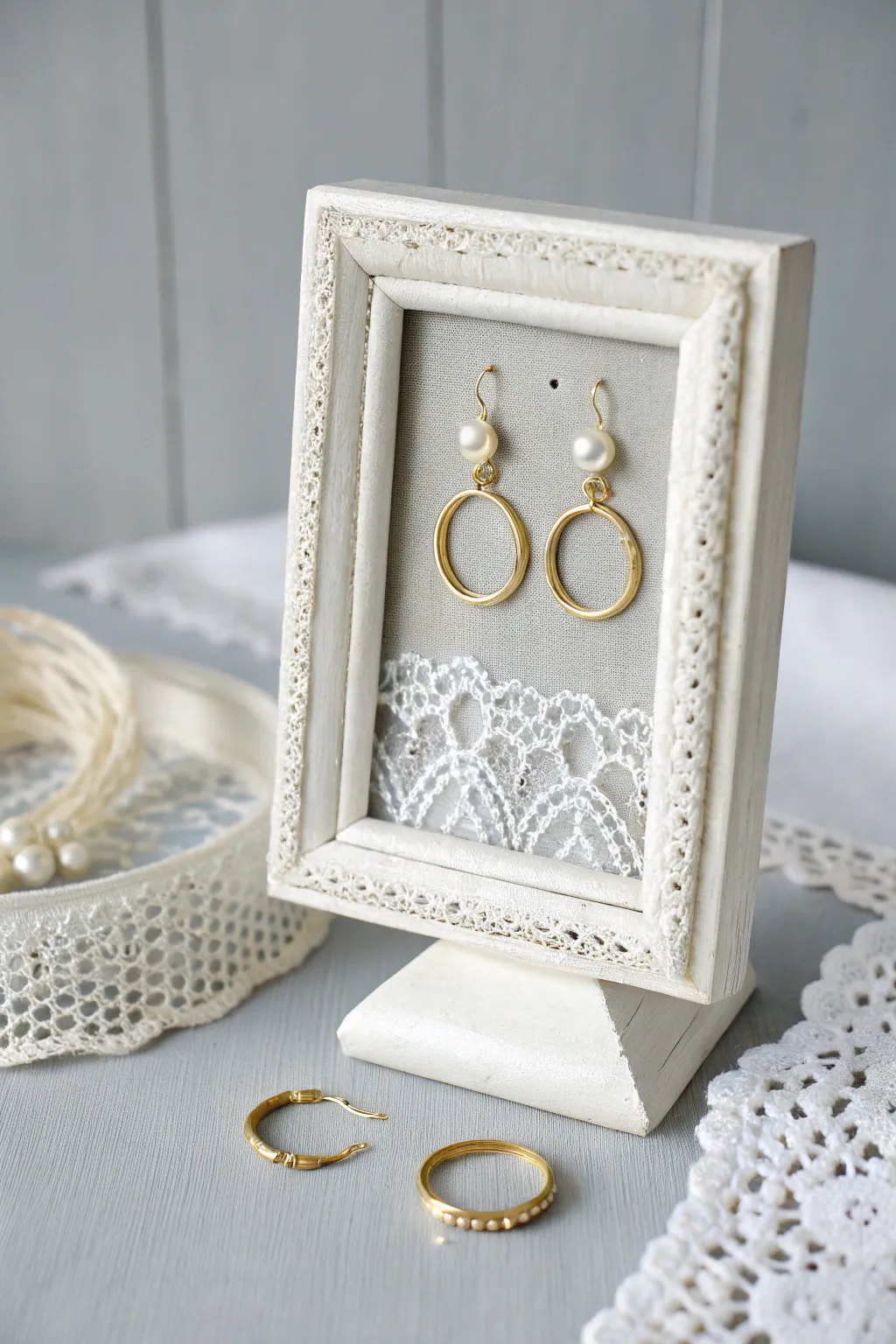 Transform your space with a touch of elegance: DIY jewelry holder that blends minimalist charm with boho flair.