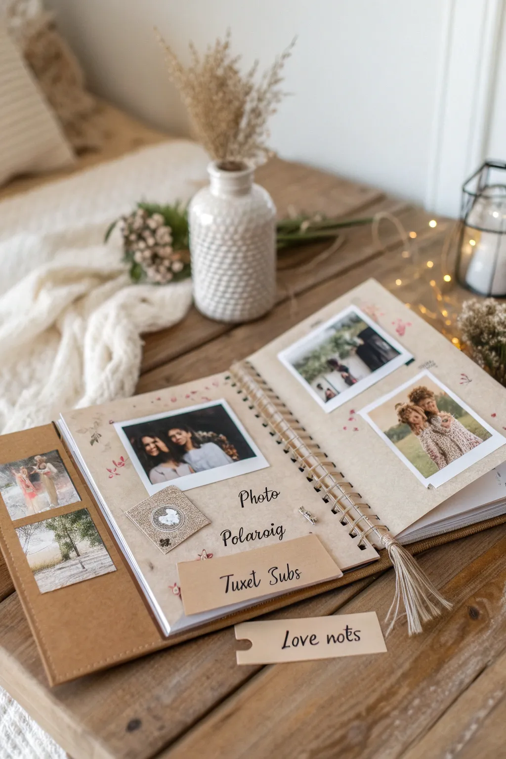 Craft a beautiful scrapbook of memories this Valentine's Day and cherish every moment together.