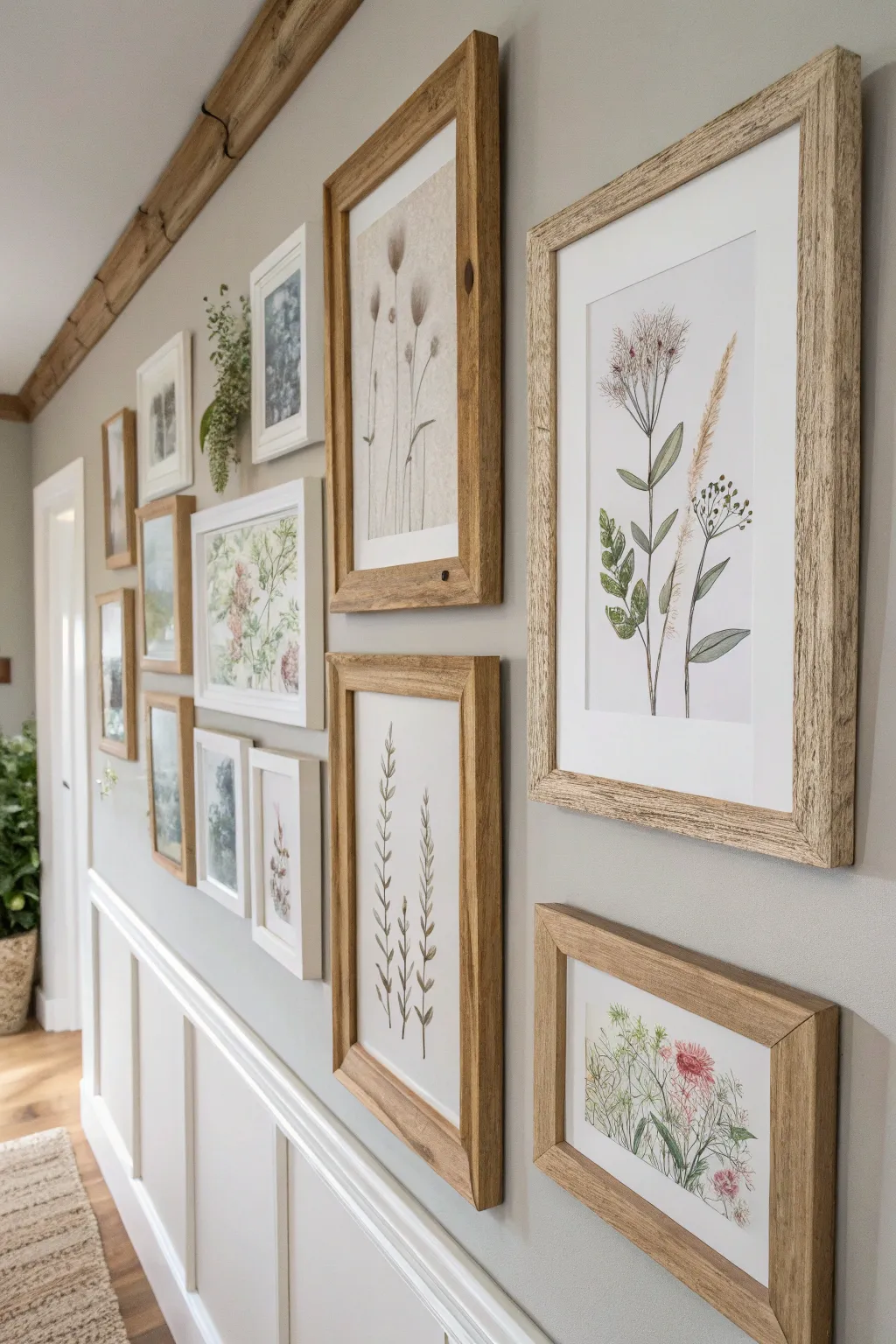 Craft Your Story: Transform your space with a DIY gallery wall that celebrates art and creativity.