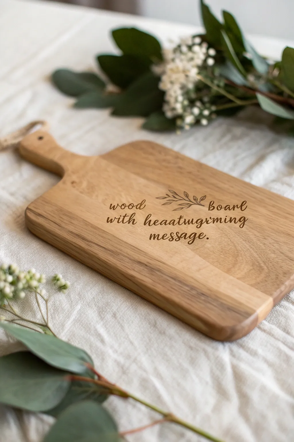 Elevate your gifting with a personalized cutting board—where practicality meets heartfelt elegance.
