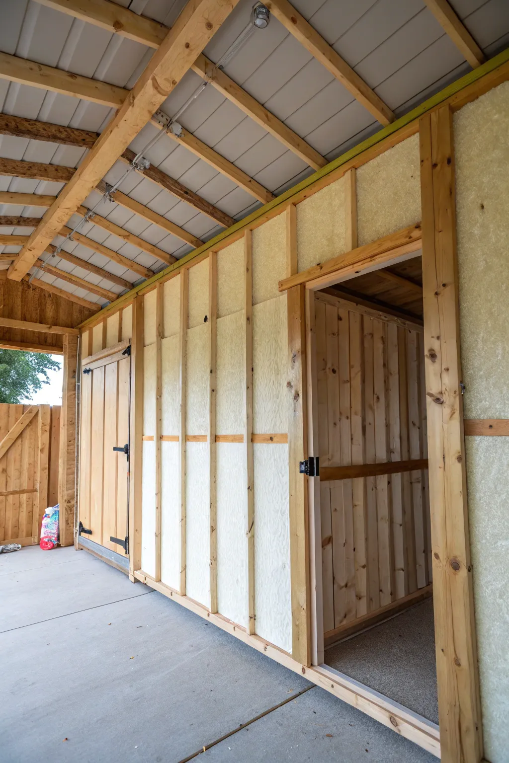 Insulation keeps the kennel cozy regardless of the weather outside.