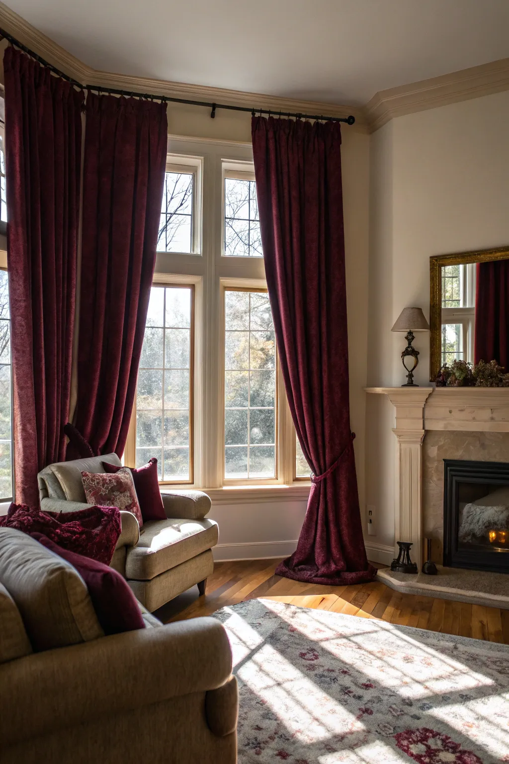 Cozy textures make your space inviting.