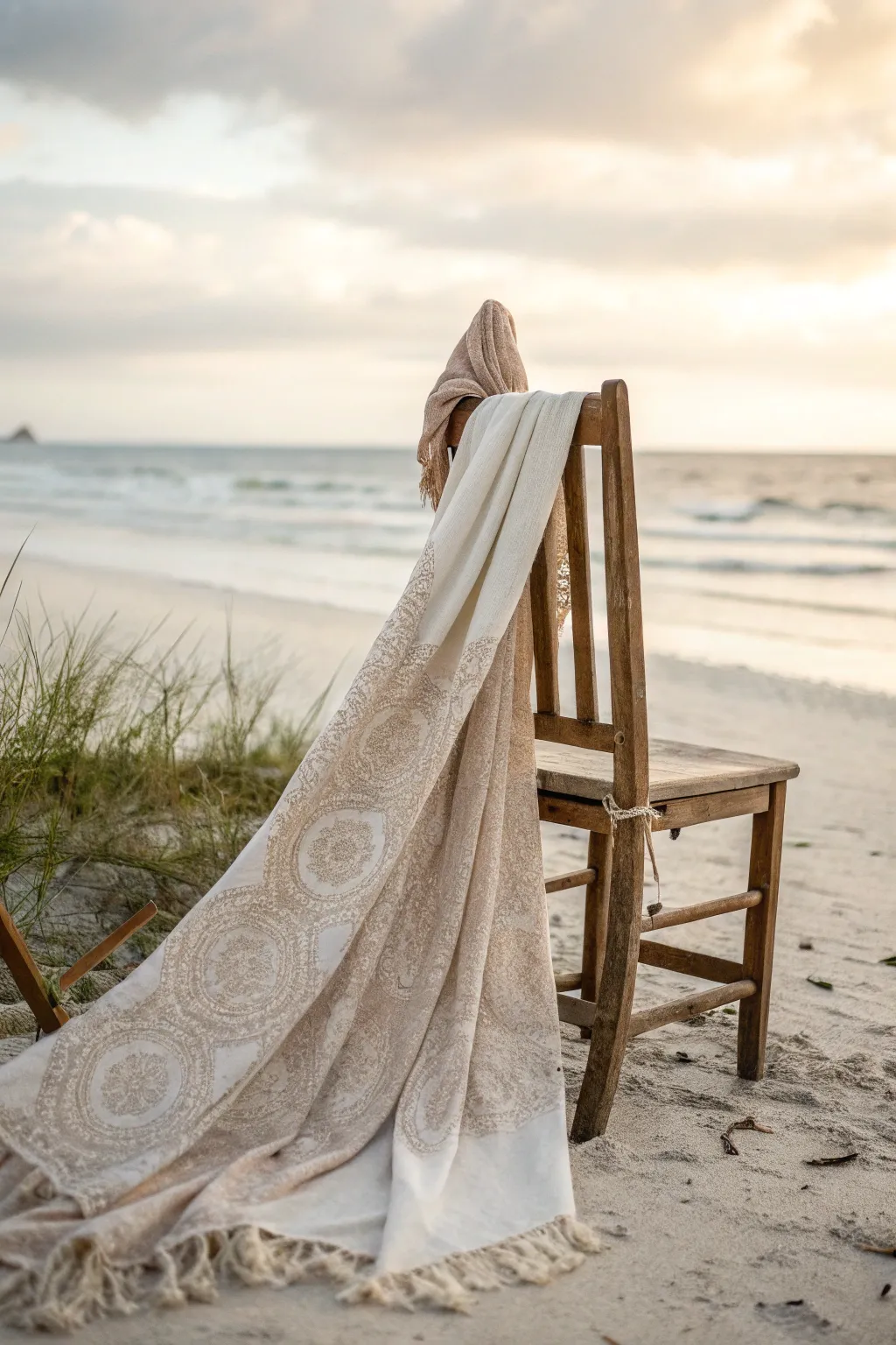Elevate your beach style with a duster cardigan as a chic swimsuit cover-up.