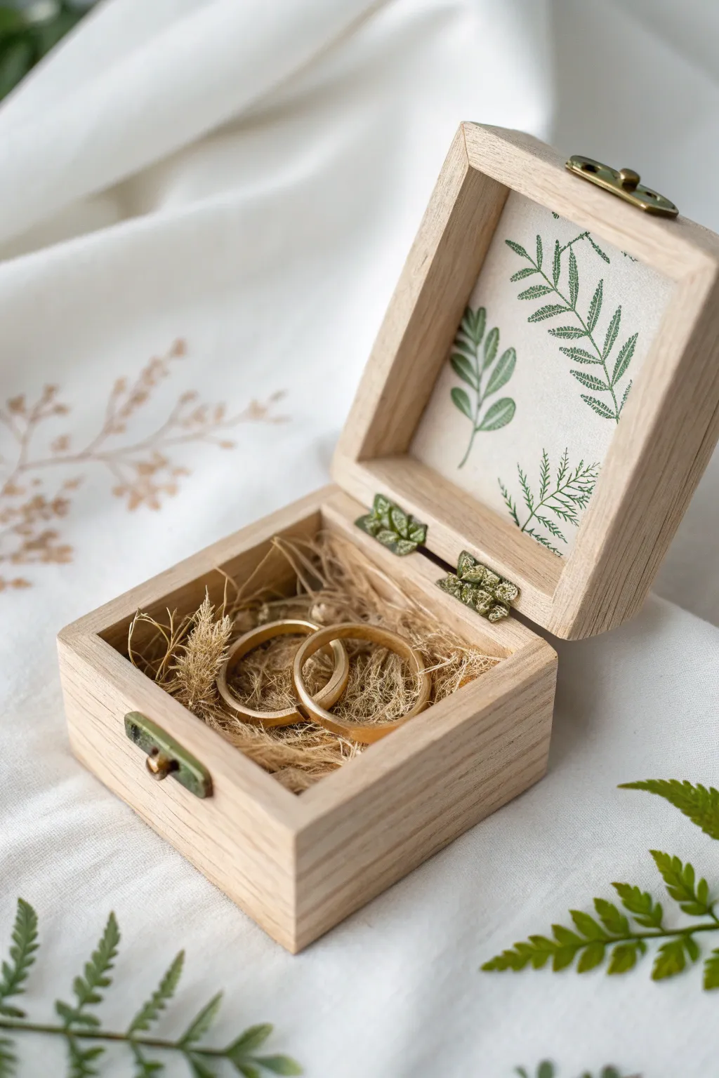Embrace simplicity and elegance with nature-inspired earring packaging.