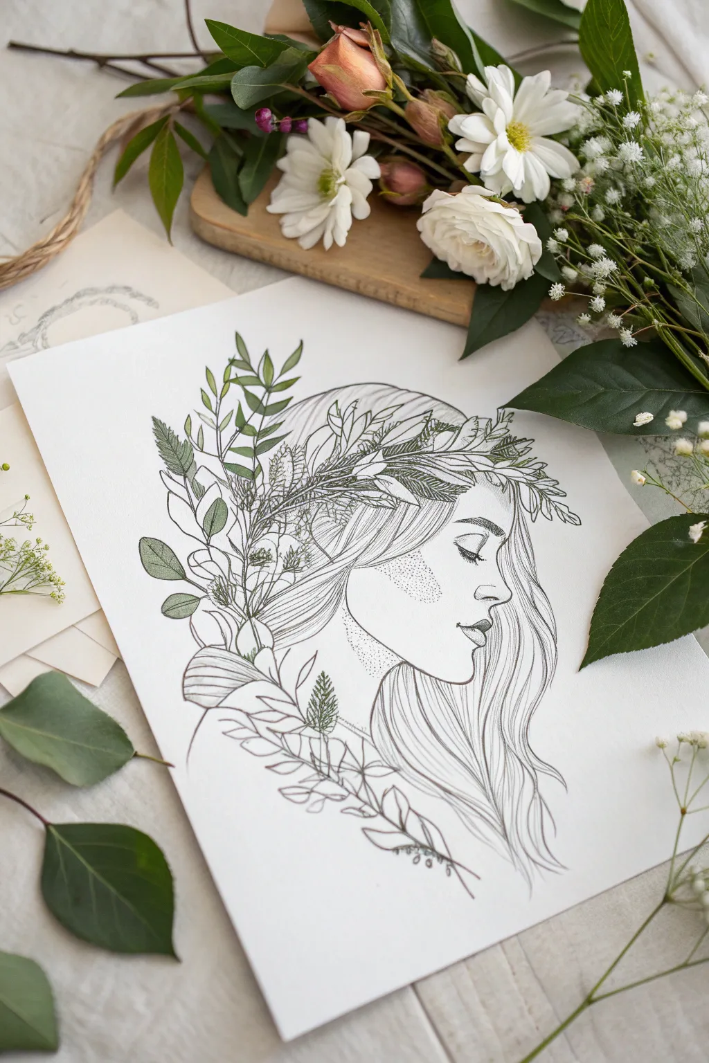 Embrace the beauty of nature in your art—where simplicity meets elegance.
