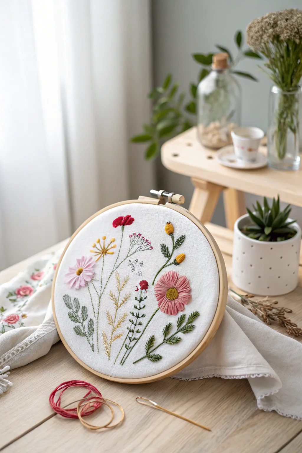 Elevate your crafts with the natural beauty of embroidery floss.