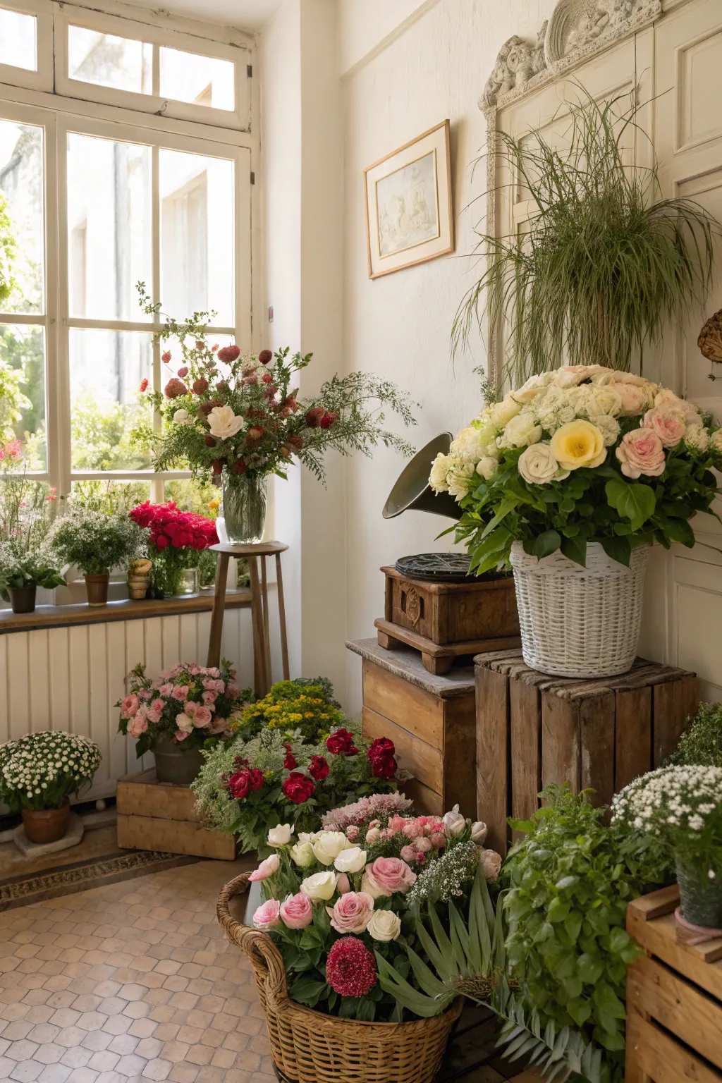 Natural elements bring a fresh touch to indoor spaces.