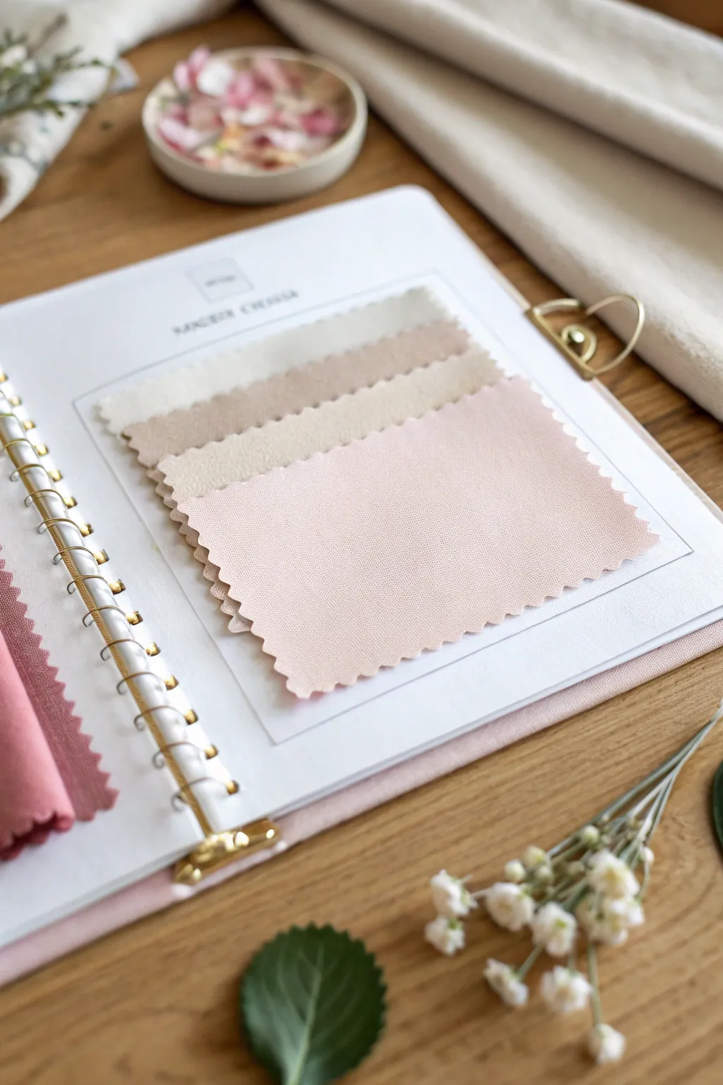 Capture memories with the beauty of texture: integrate fabric swatches into your scrapbook for a touch of warmth and personal history.