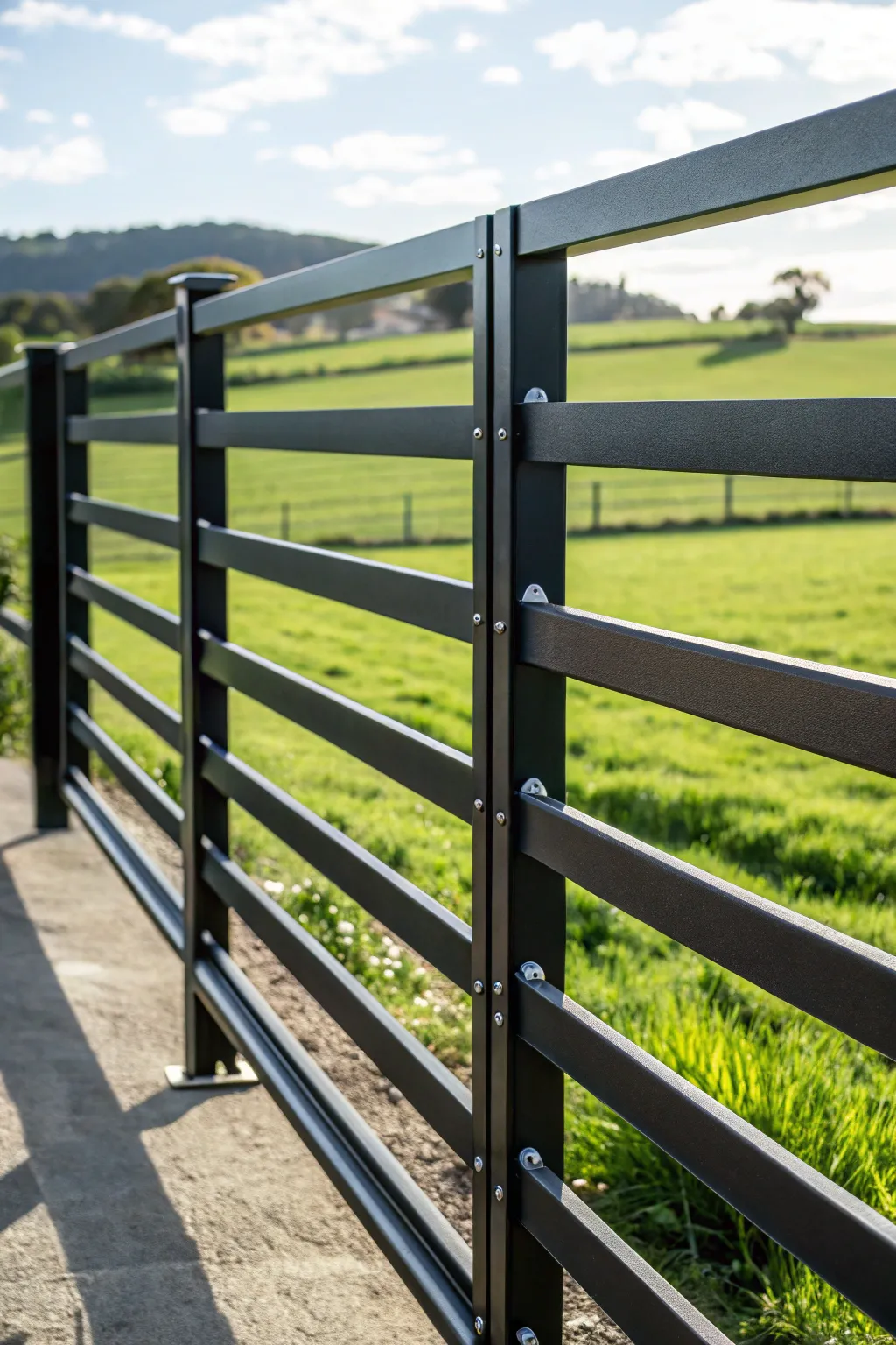 Elevate your farm's style with sleek, minimalist metal panels that blend durability with modern design.
