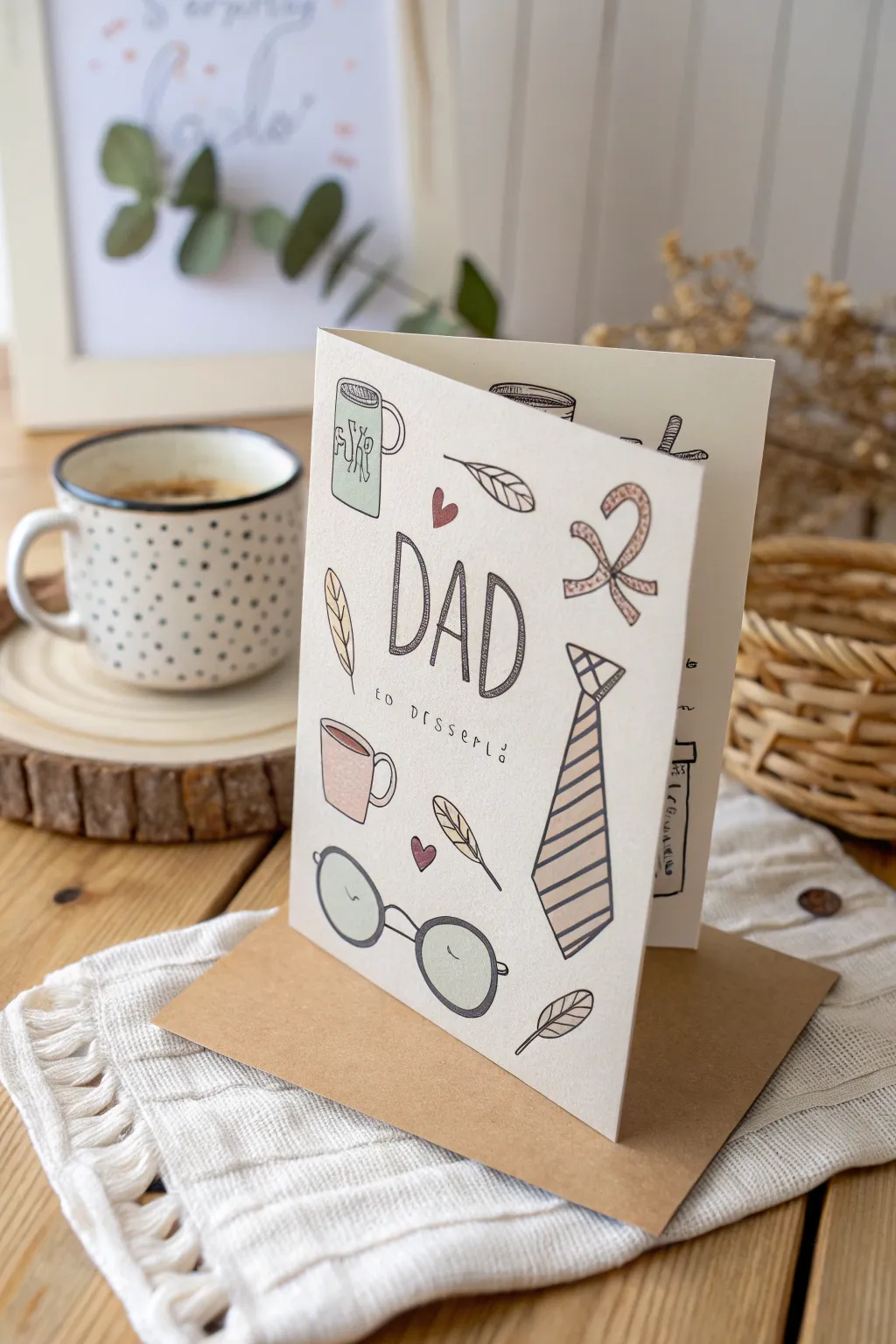 Celebrate Dad's uniqueness with charming fun fact cards – the perfect blend of craft and heart!