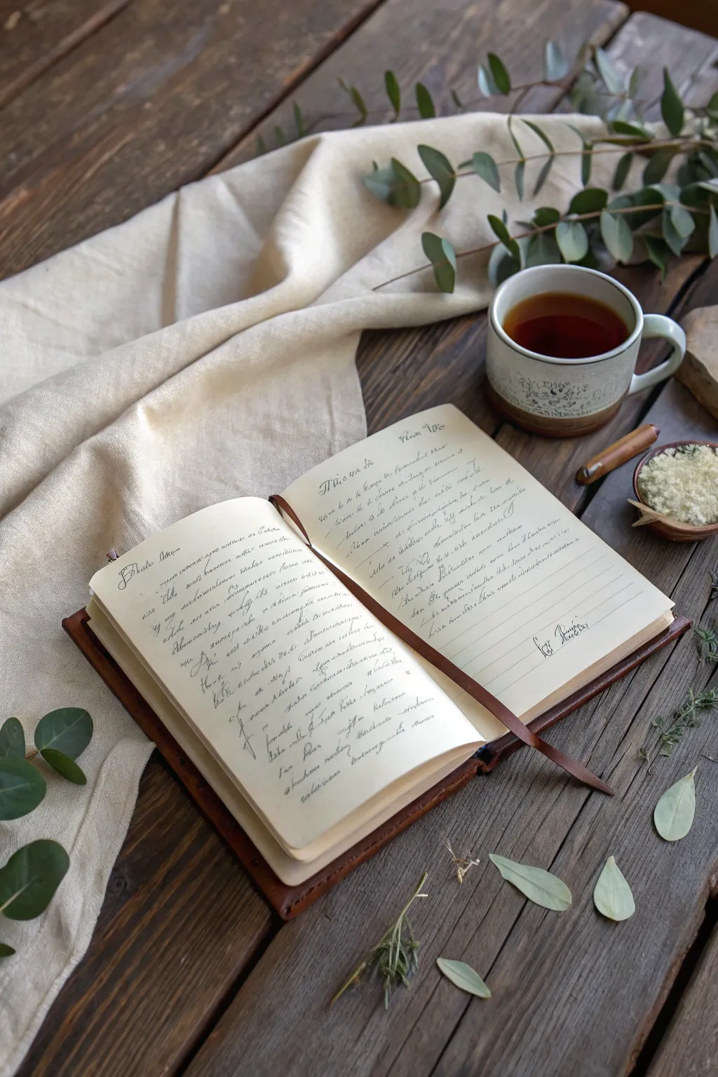 Capture your shared dreams and wishes in a beautifully crafted journal, a testament to friendship and future adventures. 🌿✨