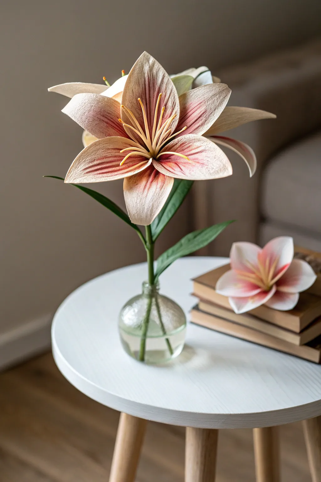Transforming old pages into vibrant blooms—simplicity meets artistry.
