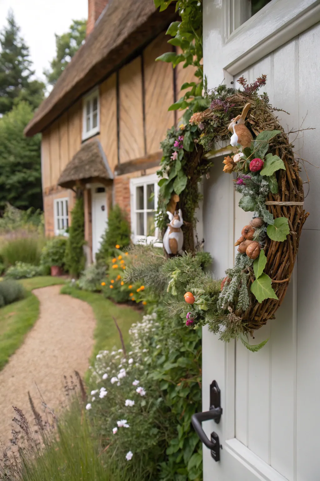 Step into an enchanted forest with this wreath.