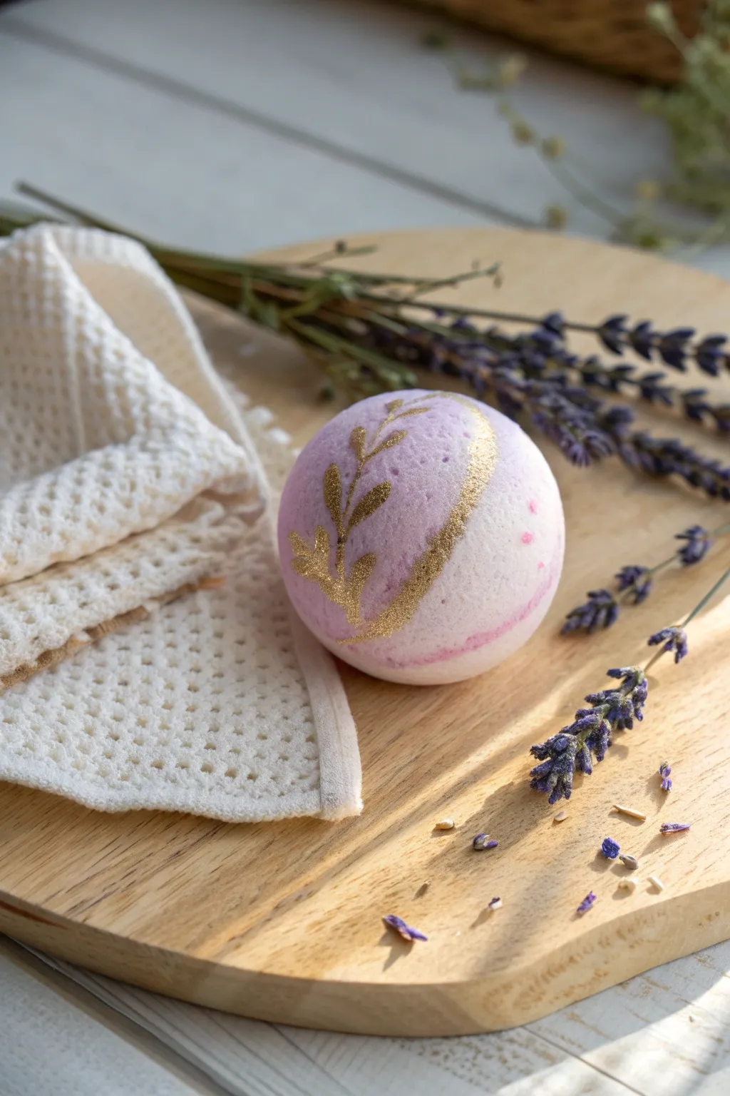 Transform your bath time into a luxurious escape with DIY bath bombs, where minimalism meets boho elegance.