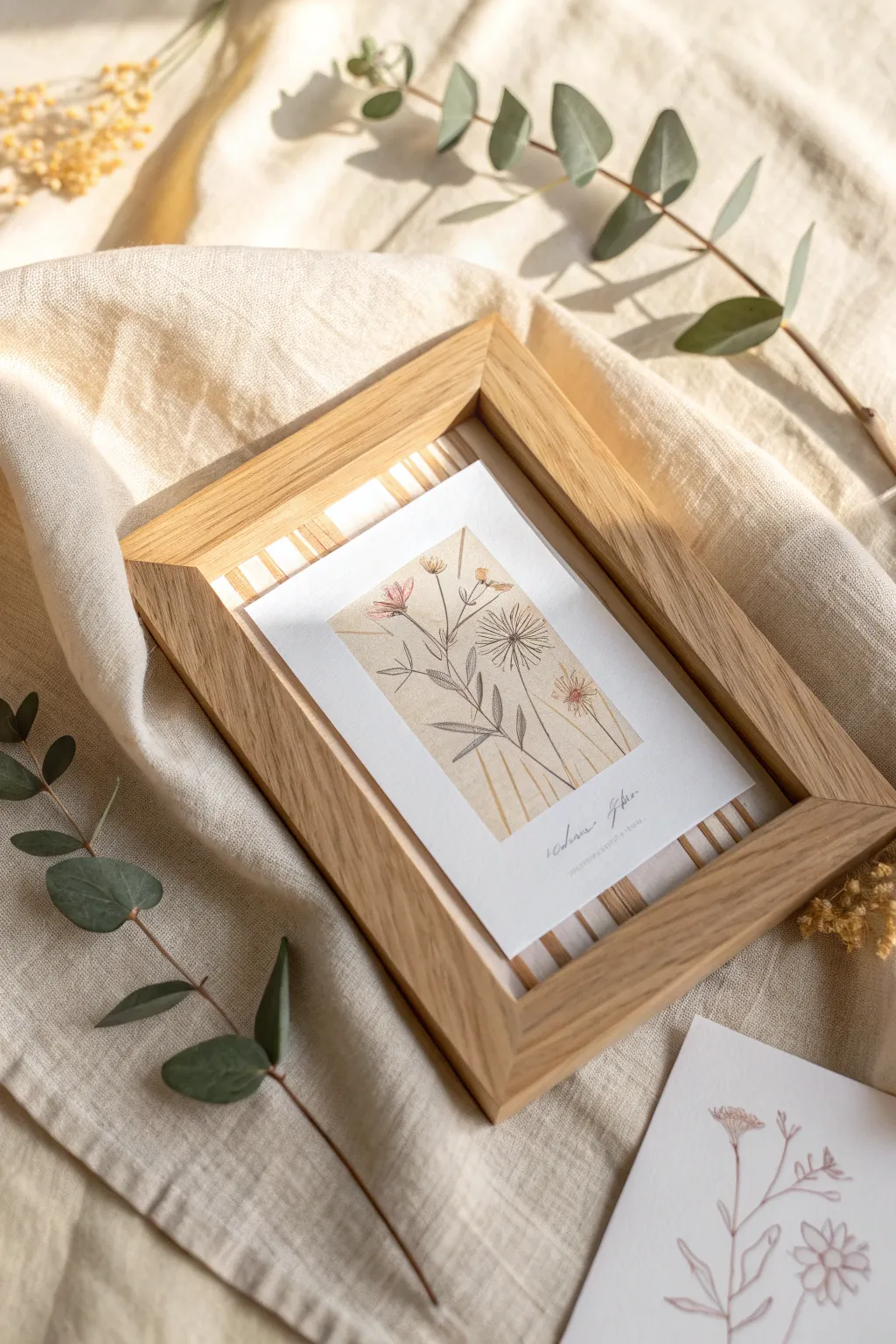 Gift your memories: A photo frame that holds more than just a card.