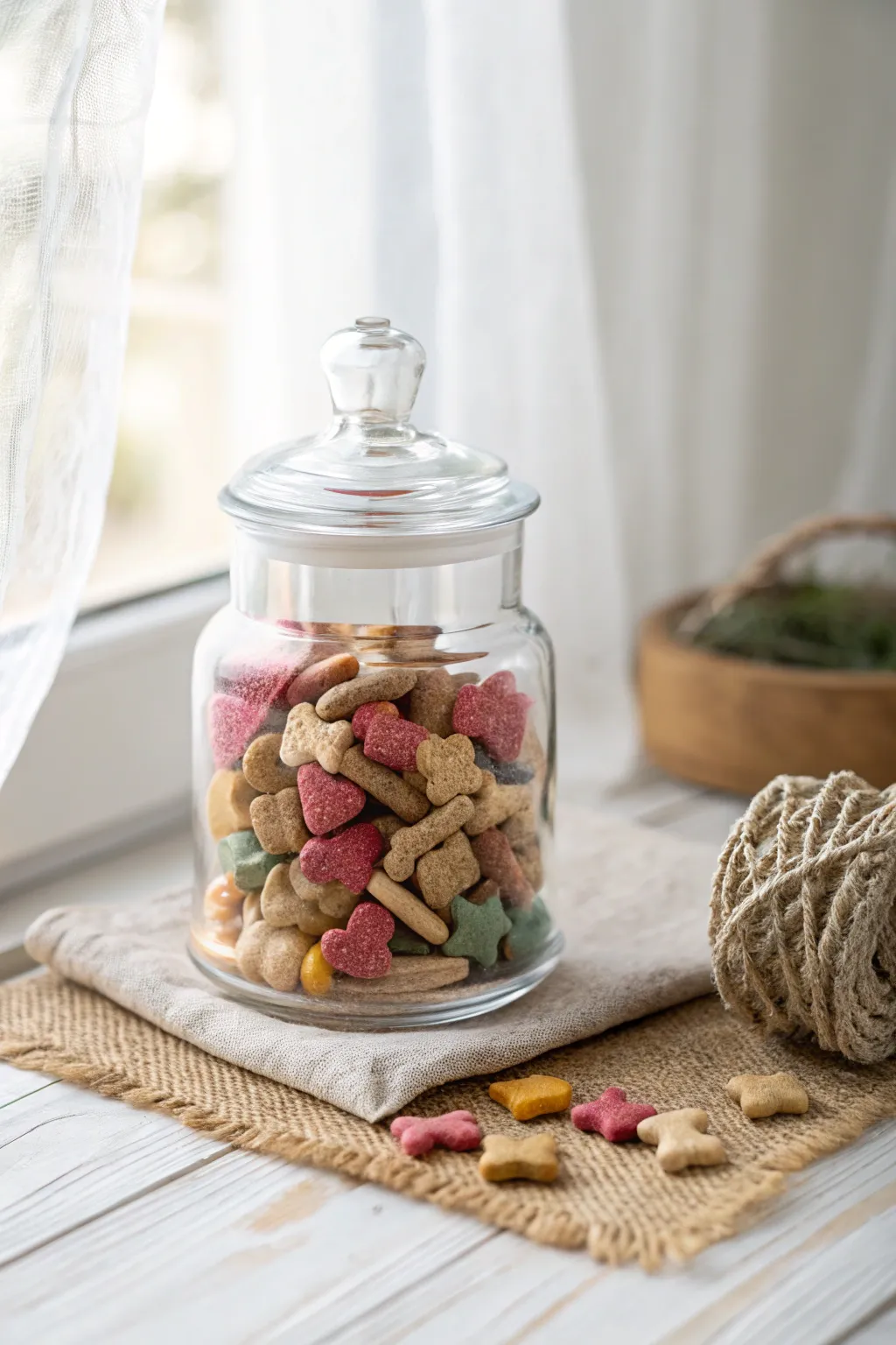 Delight the pet lover in your life with a jar of love and treats!