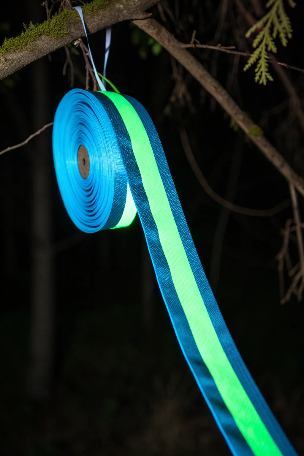 Illuminate your space with vibrant glow-in-the-dark streamers.