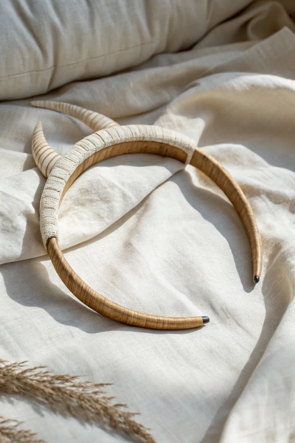 Embrace your wild side with this charming goat horn headband—where minimalist design meets playful creativity!