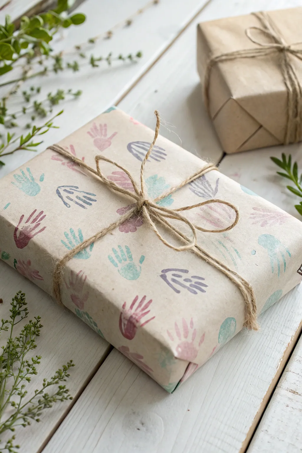 Add a personal touch to your gifts with hand-painted wrapping paper – simple, beautiful, and unforgettable.