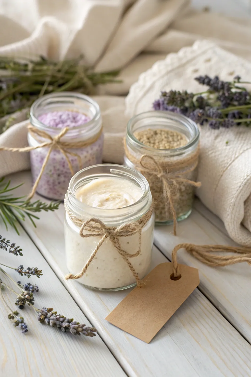 Indulge in serenity with a handmade spa kit, the perfect blend of simplicity and luxury. 🌿✨ #HandmadeGifts #ScandiBoho