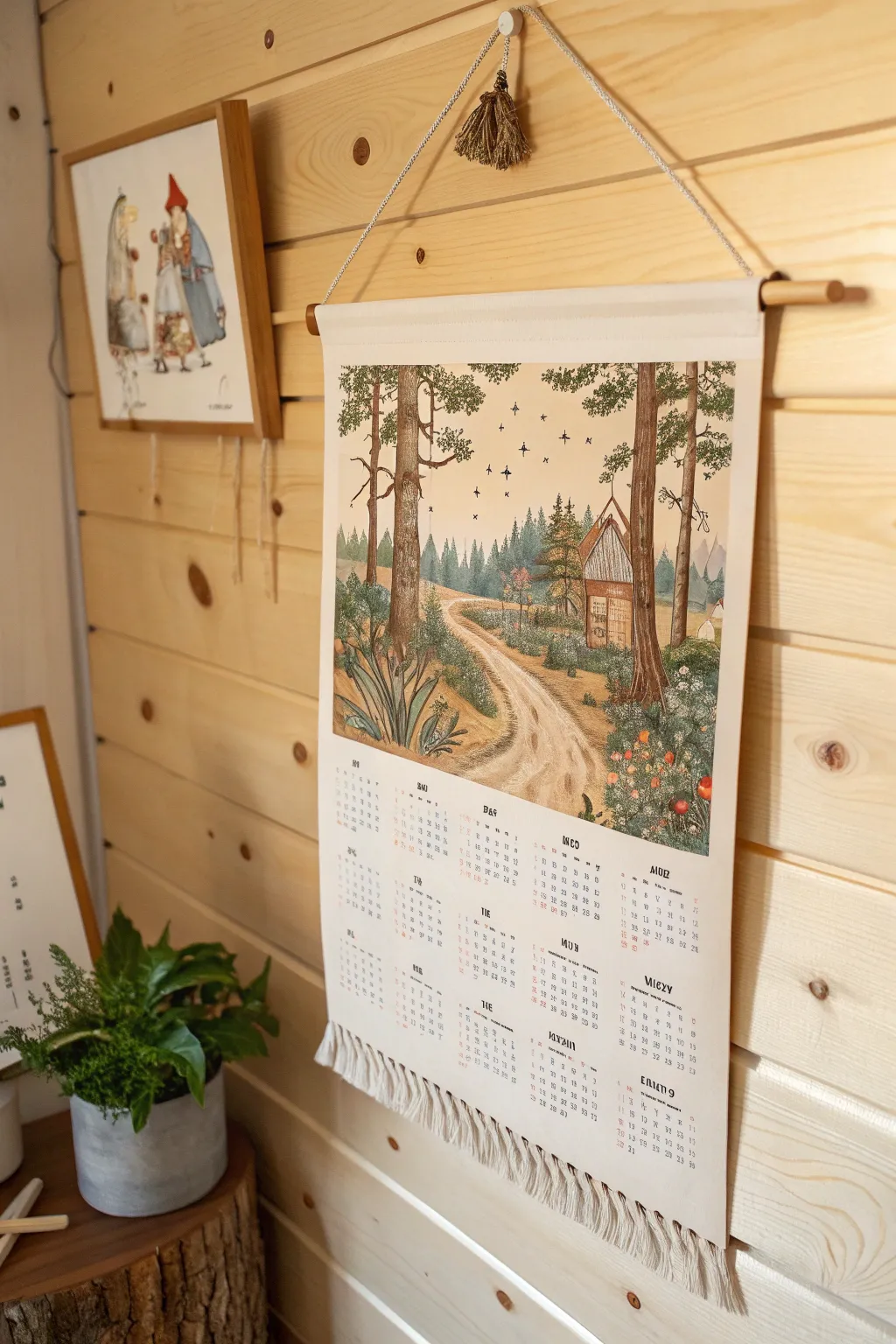 Transform calendar time into storytime magic with this enchanting handmade storybook calendar.